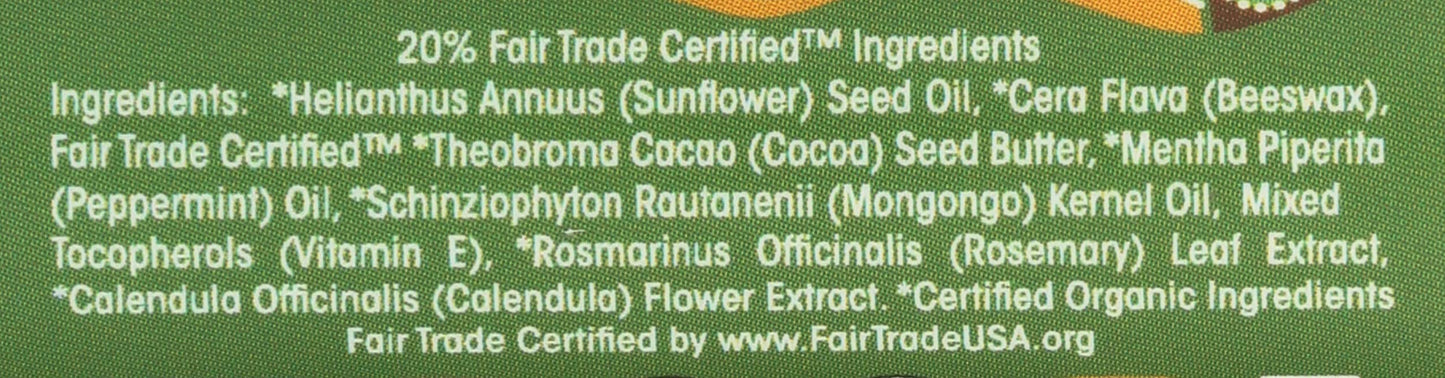 Eco Lips, Lip Balm Mongo Kiss Peppermint Organic, 0.25 Ounce Beauty and Personal Care Eco Lips