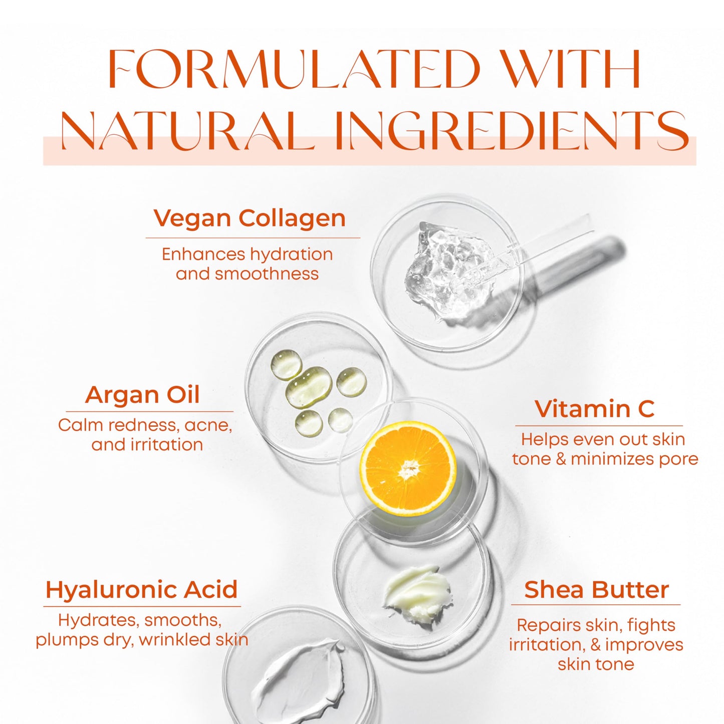 Skin 2.0 Vitamin C & Collagen Face Moisturizer - Dermatologist Tested, Anti-Aging, Skin Tightening - Brightening, Clean Beauty, Cruelty-Free, Korean Beauty & Personal Care Skin 2.0