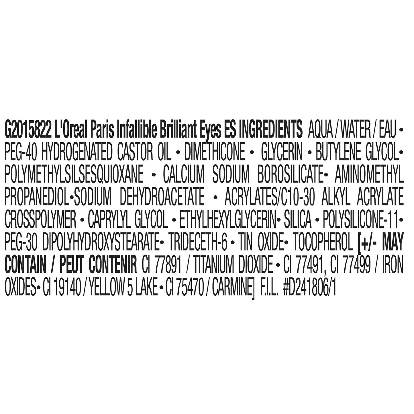 L’Oréal Paris Brilliant Eyes Shimmer Liquid Eye Shadow Makeup, Crown Gold, 0.1 oz. Beauty & Personal Care L'Oreal Paris