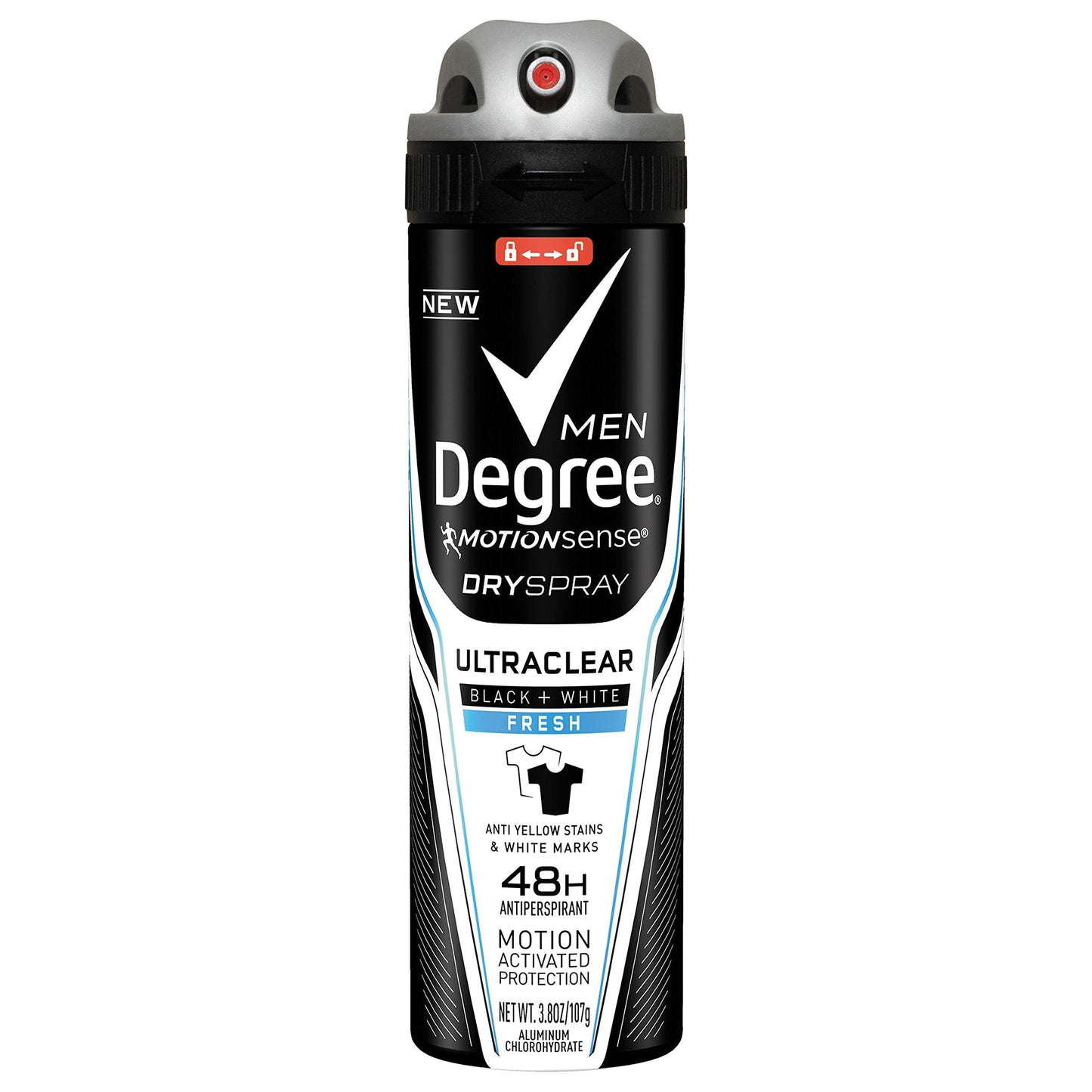 Degree Ultra Clear Antiperspirant Deodorant Dry Spray, Black/White Fresh, 3.8 Ounce Beauty and Personal Care Degree
