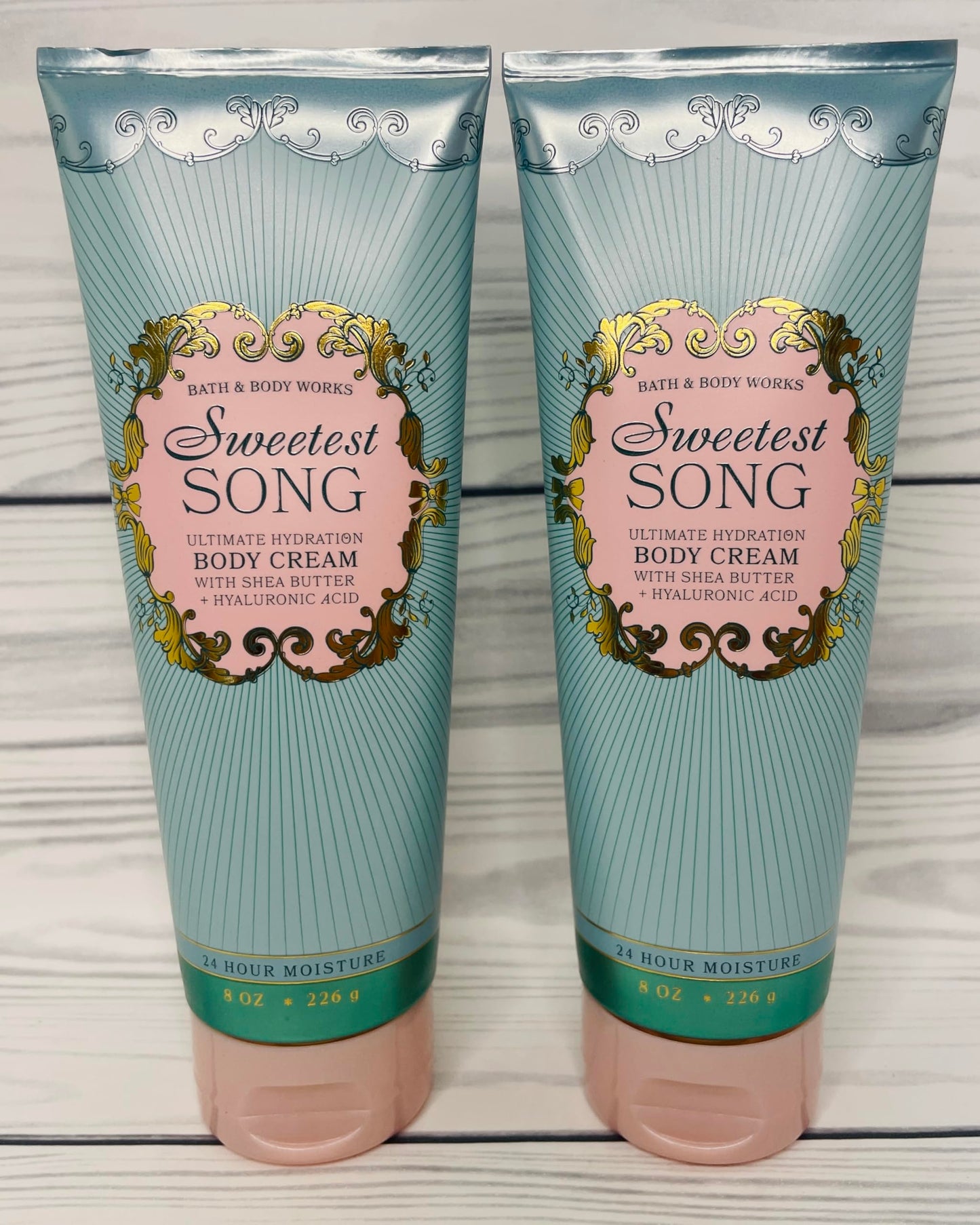 Bath & Body Works Women's Sweetest Song Ultimate Hydration Body Cream 8 Ounces Pack of 2 Beauty & Personal Care Bath & Body Works