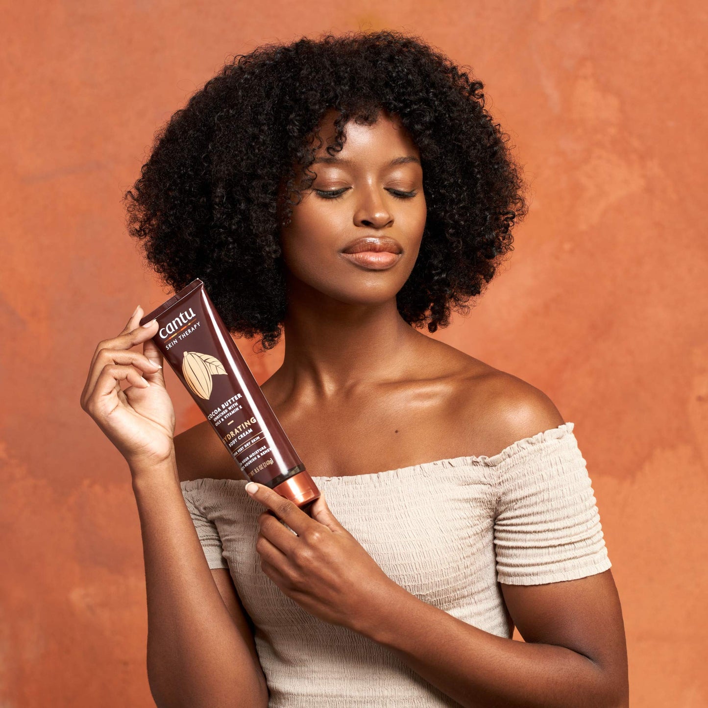 Cantu Therapy Cocoa Butter Hydrating Body Cream for very Dry Skin, 8.5 Oz Beauty & Personal Care Cantu