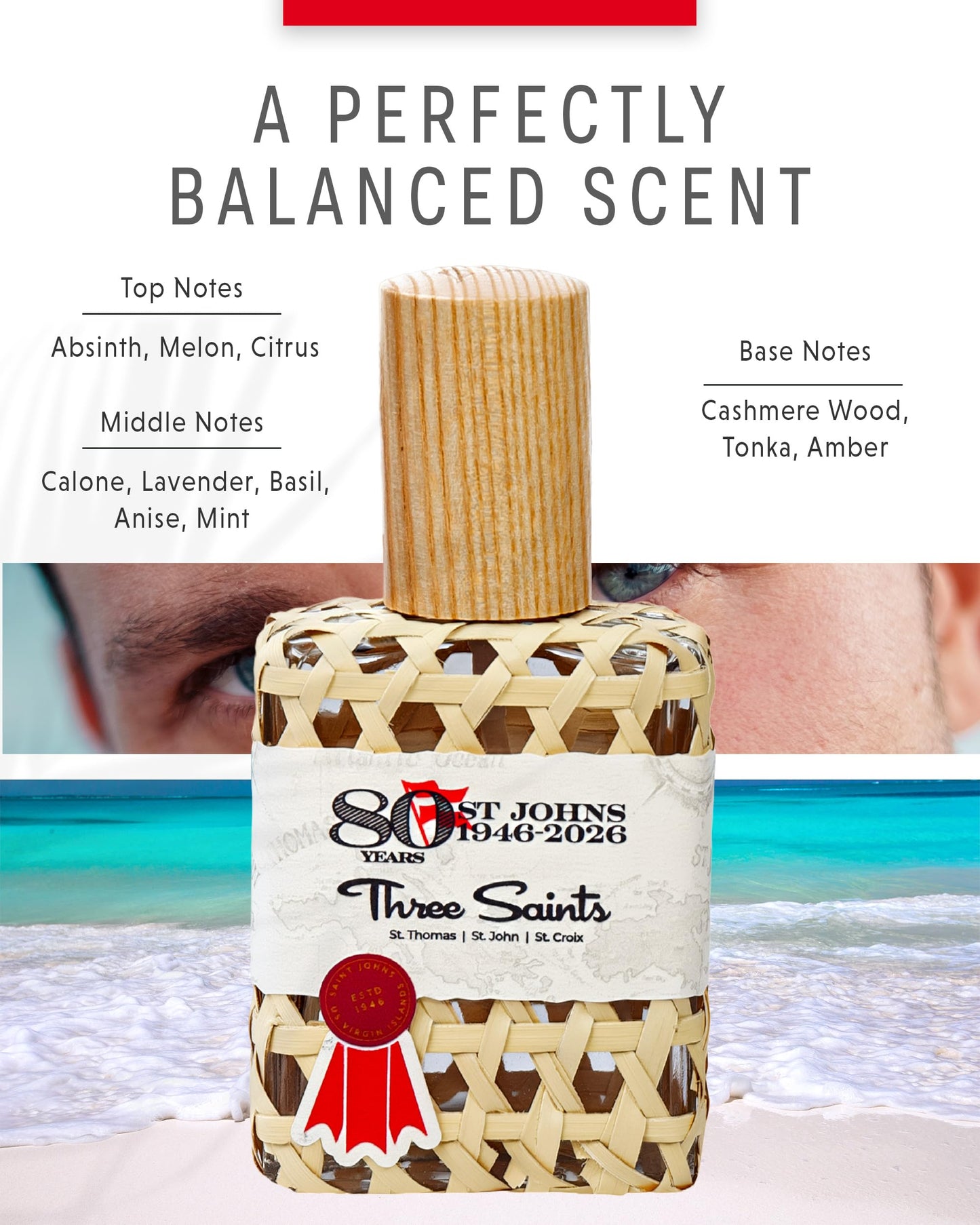 St. John Three Saints Cologne (4 fl oz) Beauty & Personal Care St. John