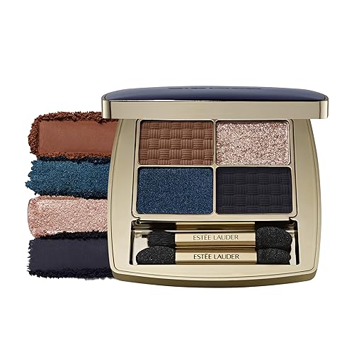 Estée Lauder The Essential Eyeshadow Quad Long-Lasting Palette | Shape, Sculpt, Magnify, Poolside, 0.14 Ounce Beauty & Personal Care Estée Lauder