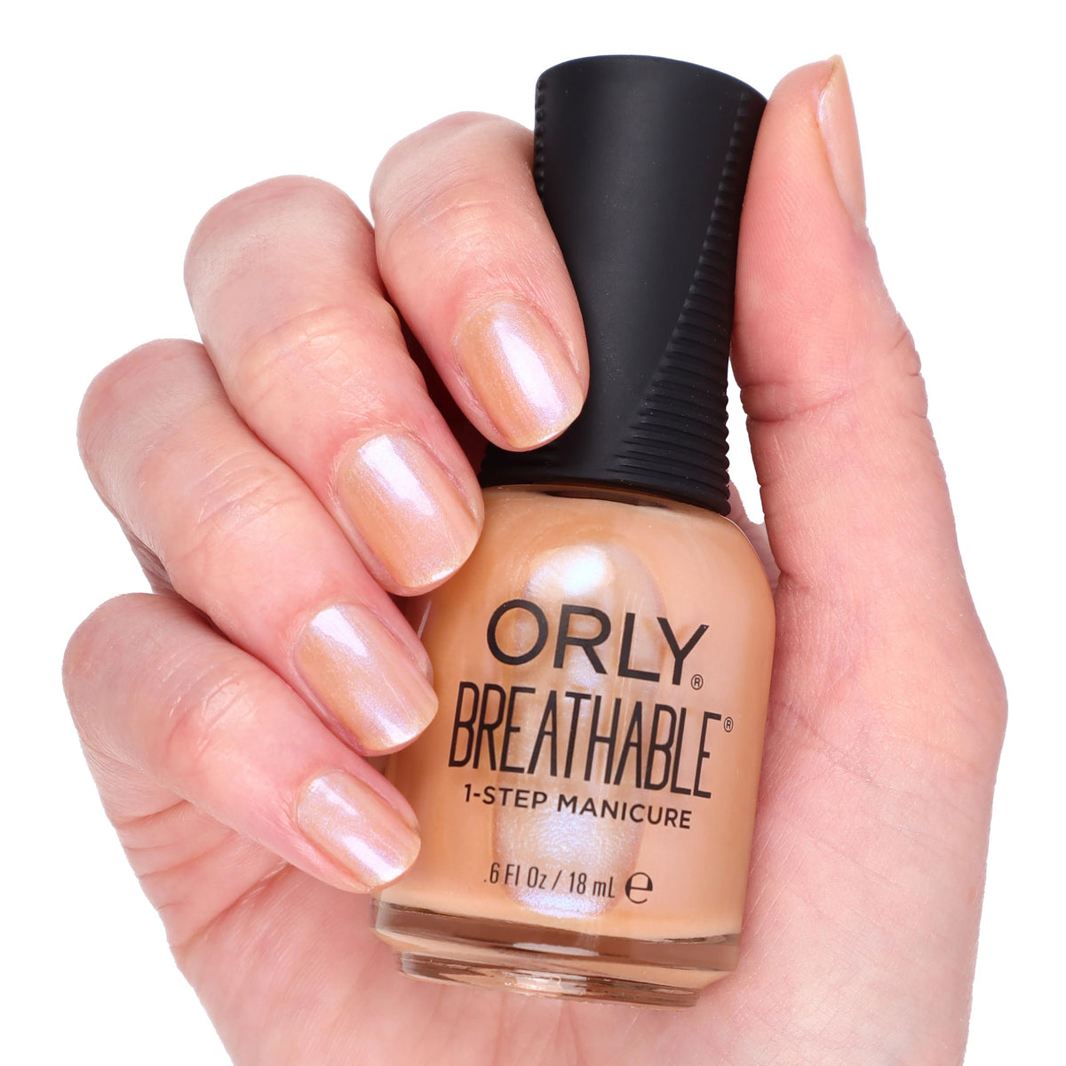 Orly Breathable Nail Polish Beach You To It | Nude Polish From Tide & Seek Spring and Summer Collection | Milky, Glass-Like Finish | Long-Lasting