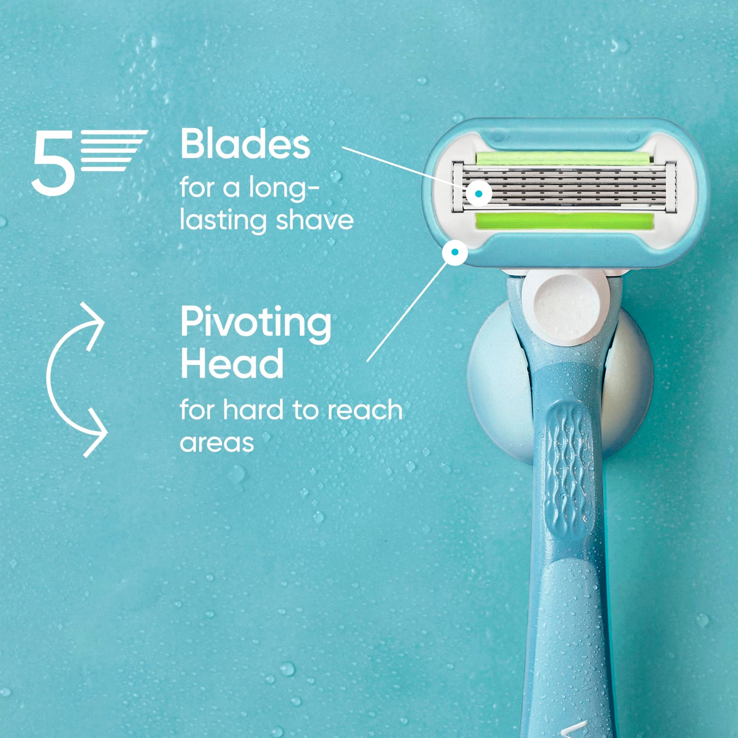 Gillette Venus Extra Smooth Womens Razor Blade Refills, 6 Count, Designed for a Close, Smooth Shave Beauty and Personal Care Gillette Venus