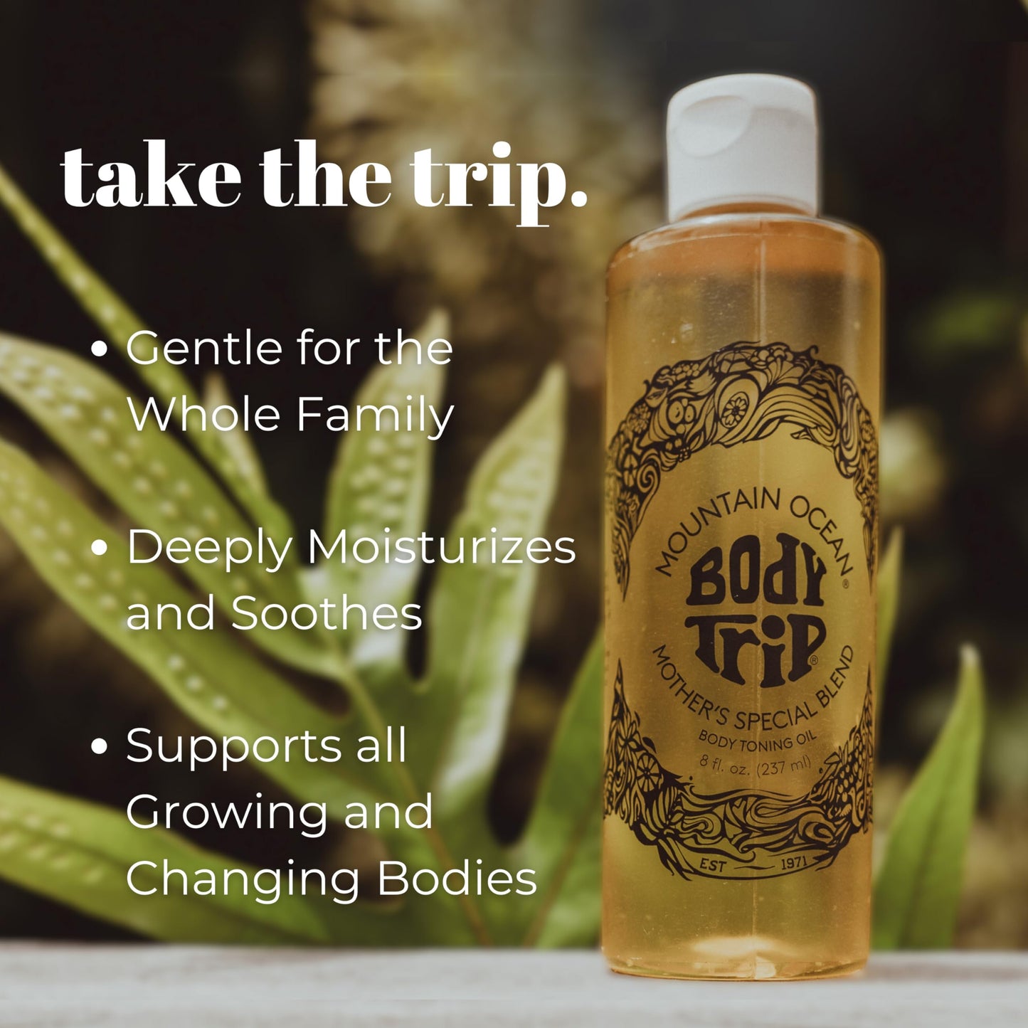 Body Trip Mother's Special Blend | 8oz | All Natural | Deep Hydration | Helps Stretch Marks Beauty & Personal Care Mountain Ocean
