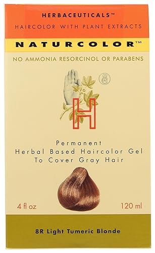 naturcolor Haircolor Hair Dye - Light Turmeric Blonde, 4 Ounce (8R) Beauty & Personal Care naturcolor