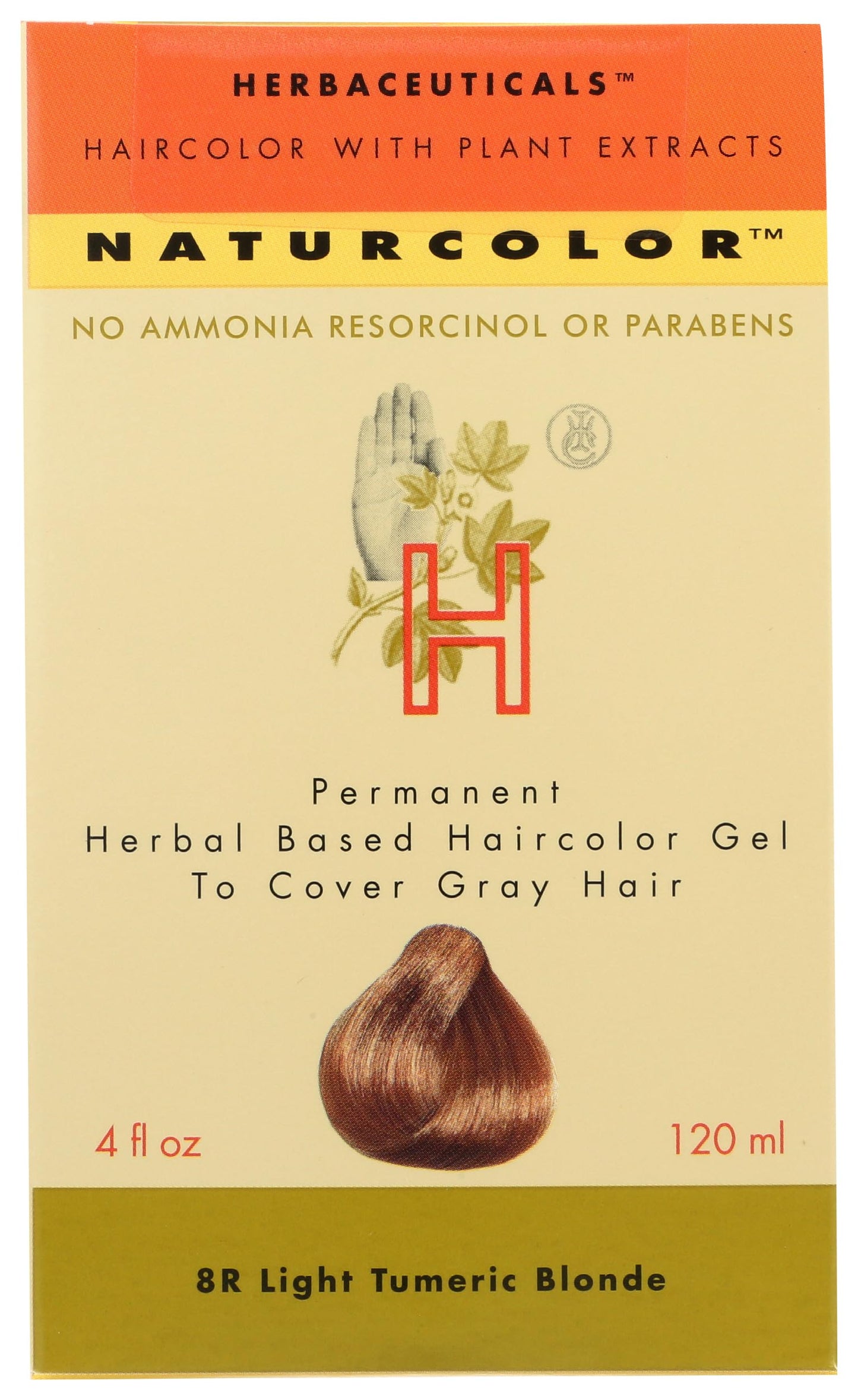 naturcolor Haircolor Hair Dye - Light Turmeric Blonde, 4 Ounce (8R) Beauty & Personal Care naturcolor