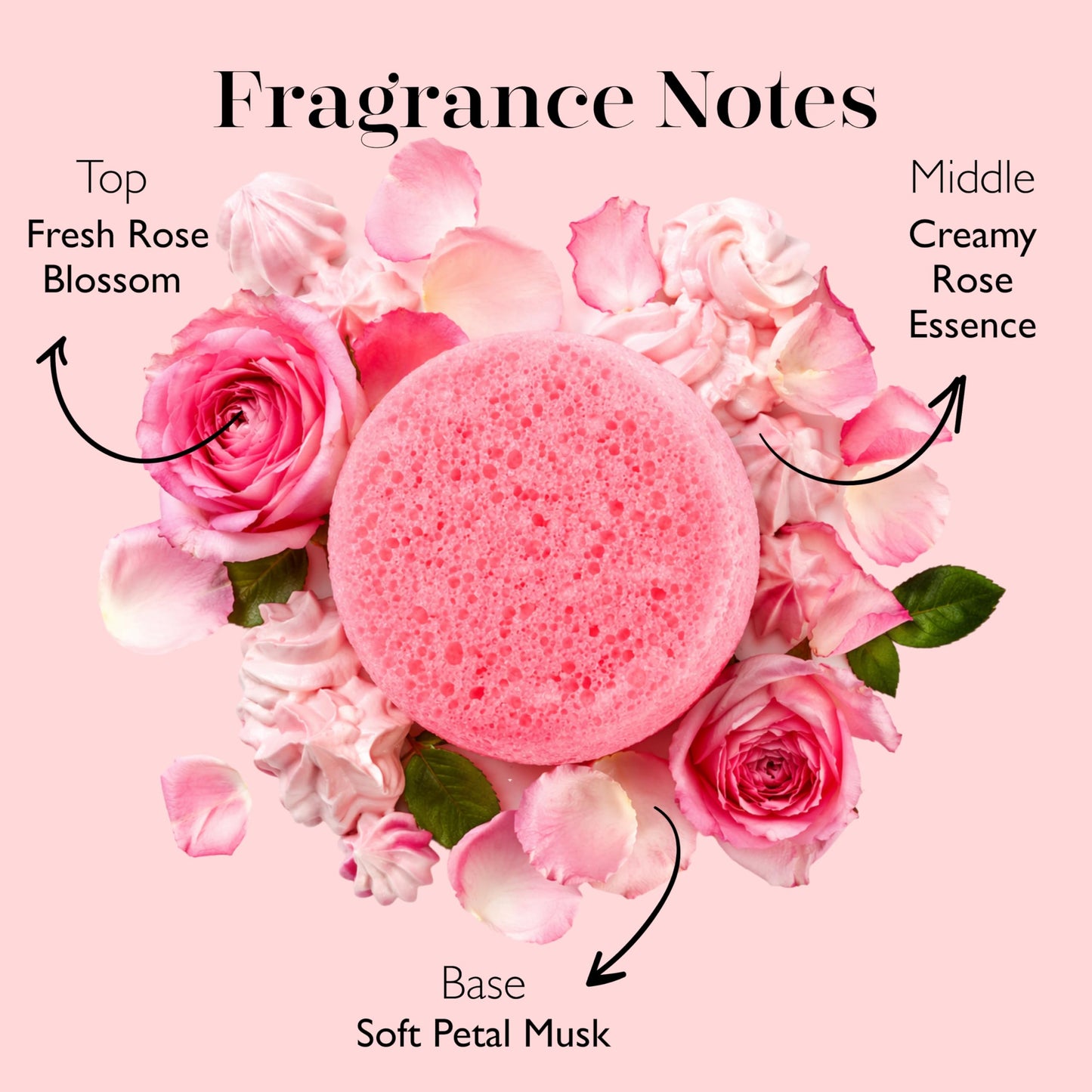 Spongelle Rosé Essentials Body Buffer - Bath & Shower Loofah for Women - Cleanse, Exfoliate, Massage, & Nourish in one Easy Step - Cruelty-Free Beauty and Personal Care SPONGELLÉ
