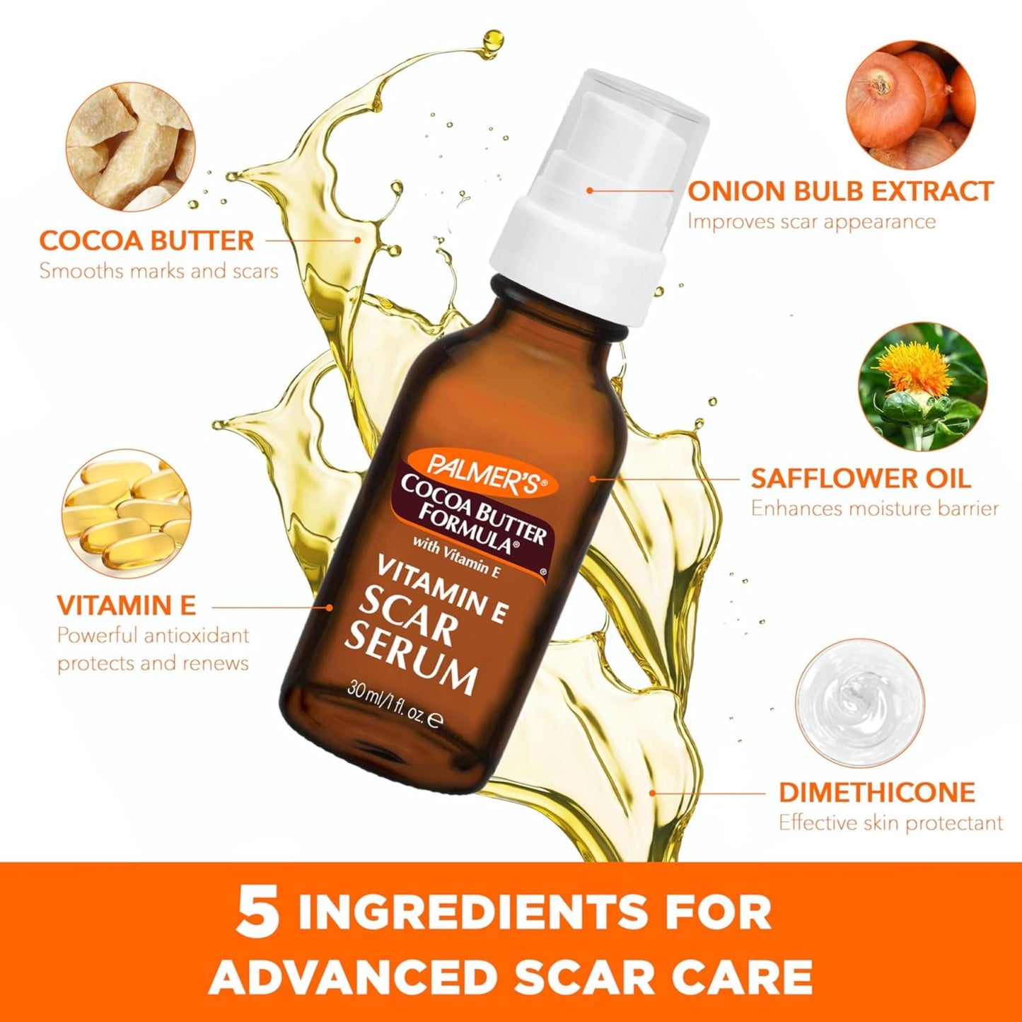 Palmer's Cocoa Butter Formula Scar Serum 1 oz (Pack of 12) Beauty & Personal Care Palmer's