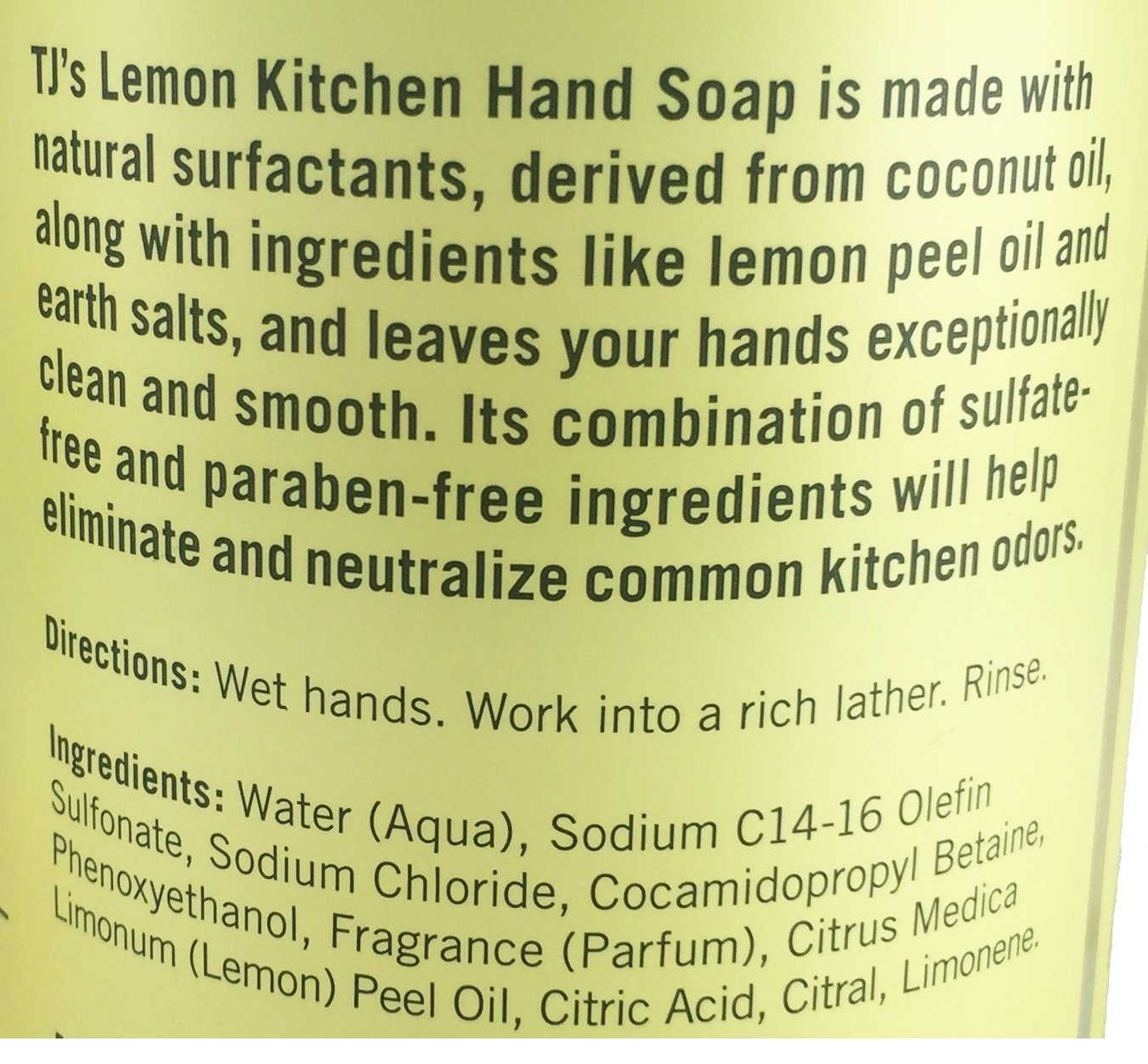 Trader Joe's Lemon Hand Soap - 2 Pack Beauty & Personal Care Trader Joe's