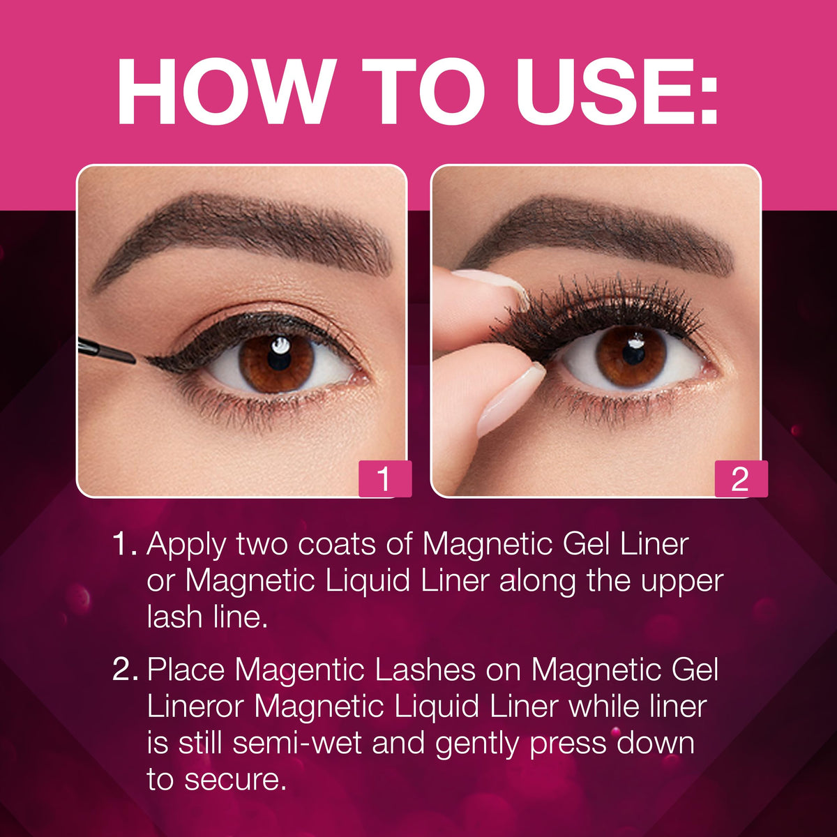 Ardell Magnetic Eyelashes Faux Mink False Eyelashes 817 - No Glue Needed Lashes Magnetic Lashes with Natural Look Wispy Volume, 1 Pack Beauty & Personal Care Ardell