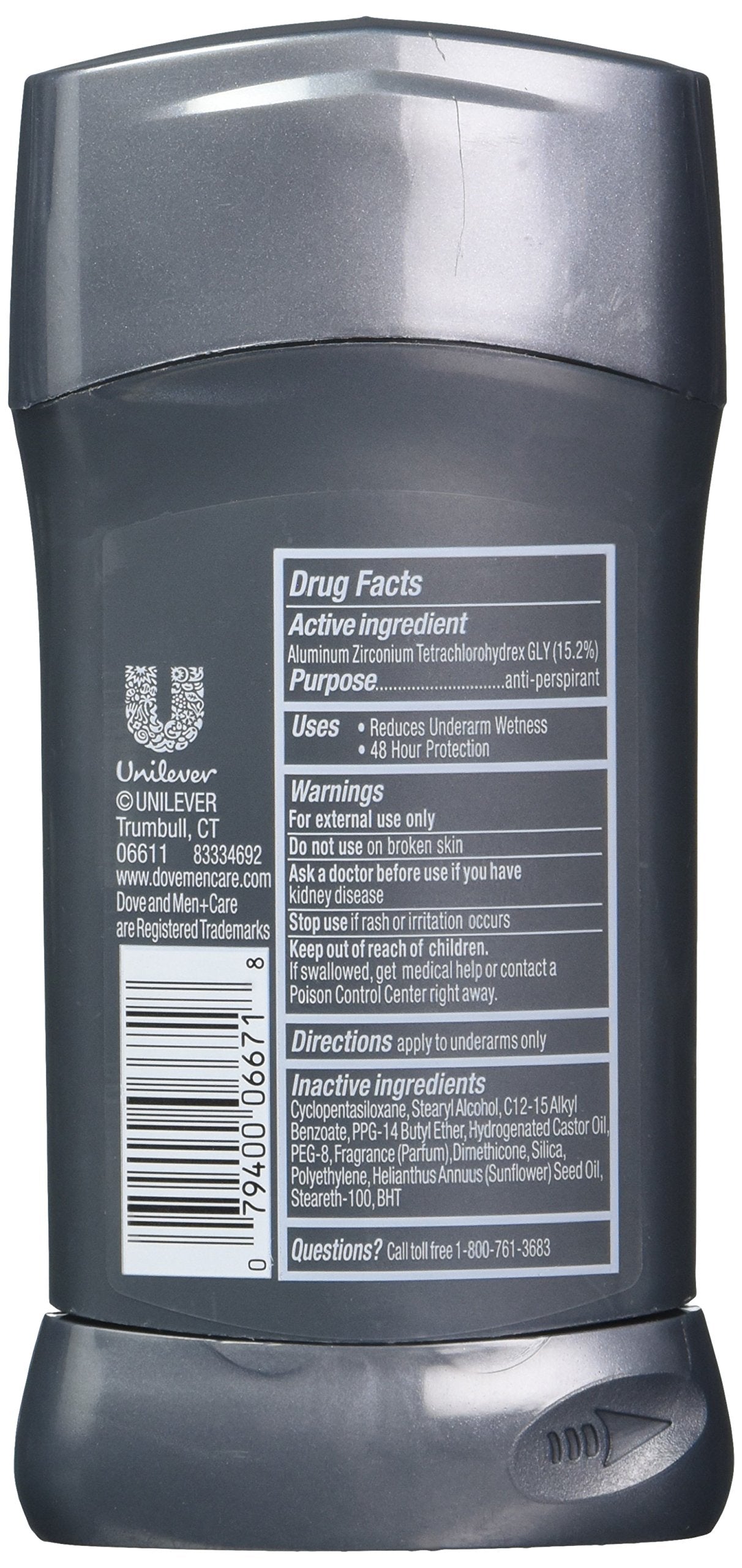 Dove Men+Care Antiperspirant Deodorant Stick, Clean Comfort, 2.7 oz Beauty and Personal Care Dove