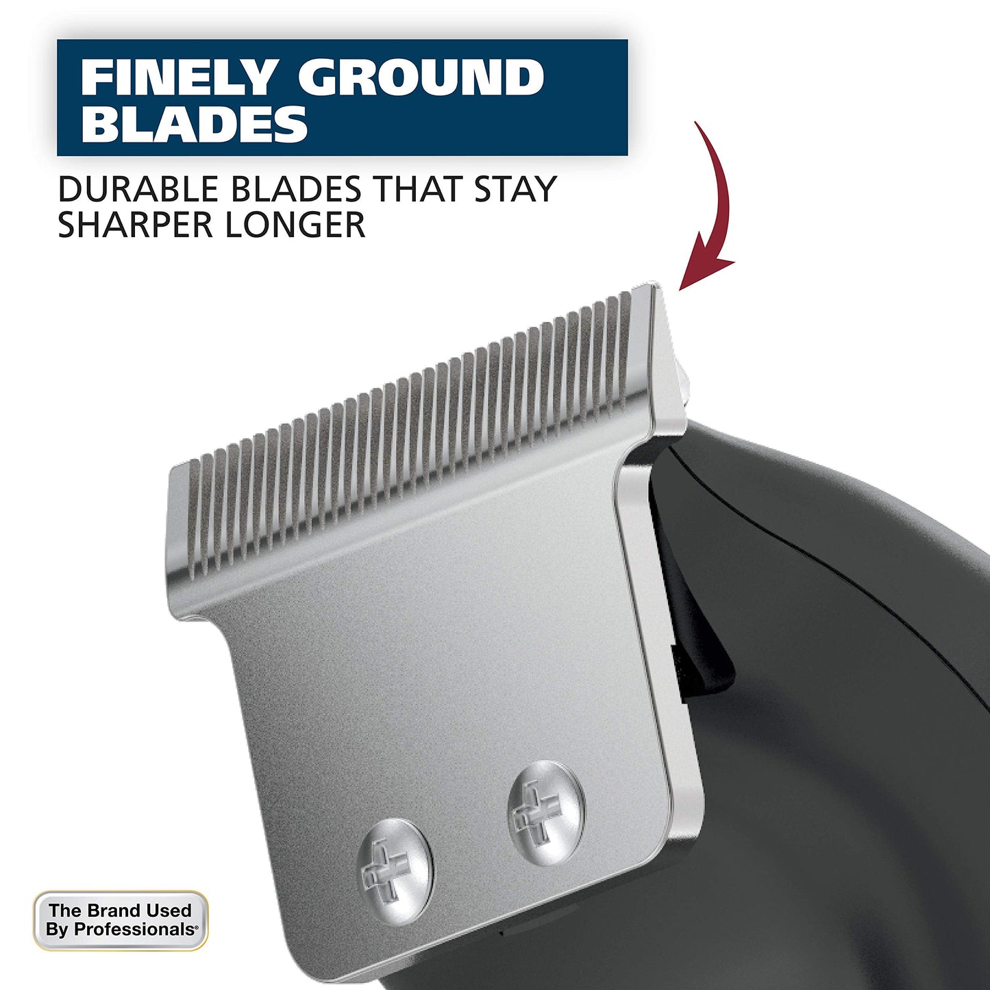 Wahl T-Pro Corded Compact Men's Beard Trimmer with Diamond Finished T Blade for Bump Free Precision Outlining, Detailing, and Trimming - Model Beauty and Personal Care Wahl