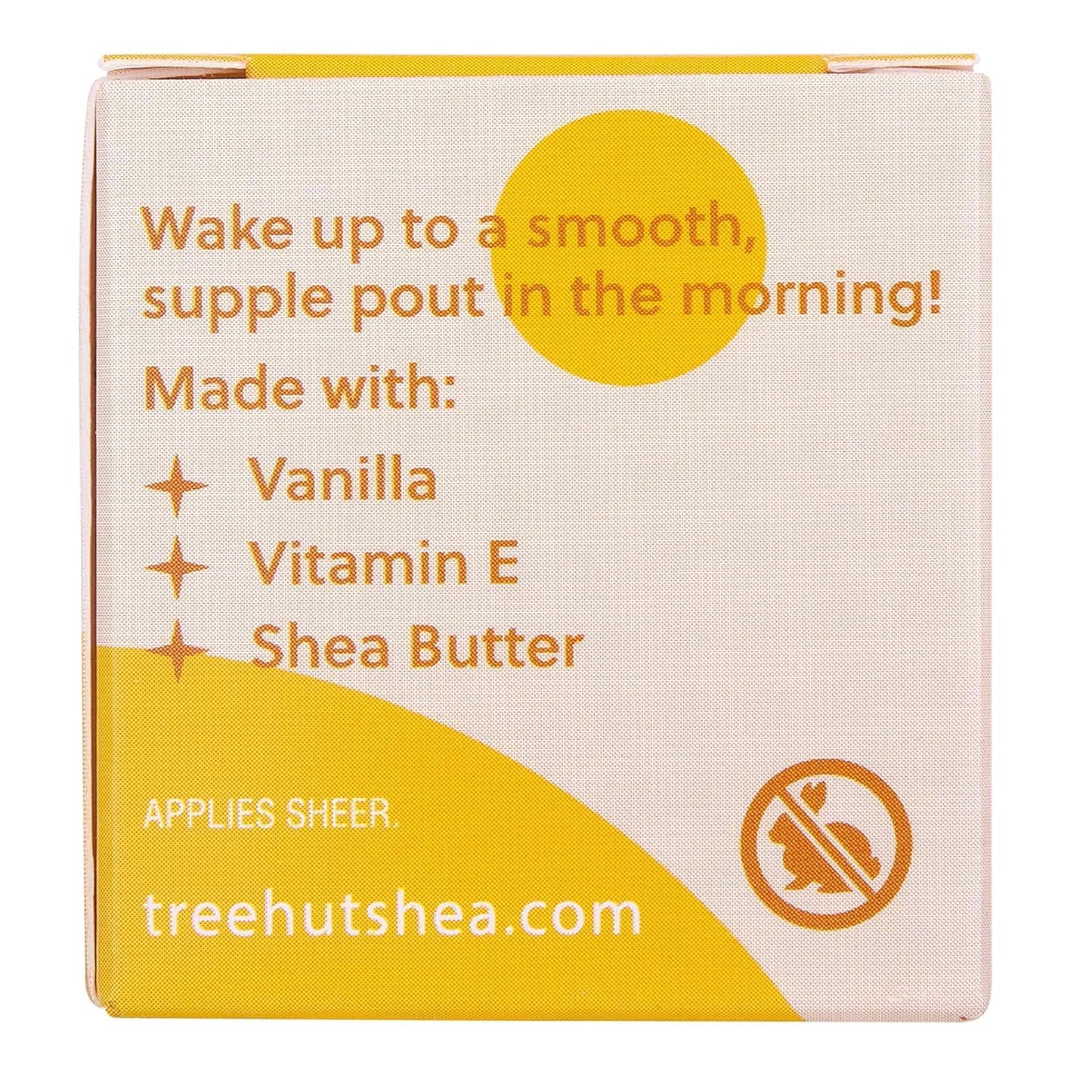 Tree Hut Vanilla Overnight Lip Mask, Hydrating & Moisturizing Lip Treatment with Shea Butter, Vitamin E, Nourishing Lip Care for Soft, Smooth Lips Beauty and Personal Care Tree Hut