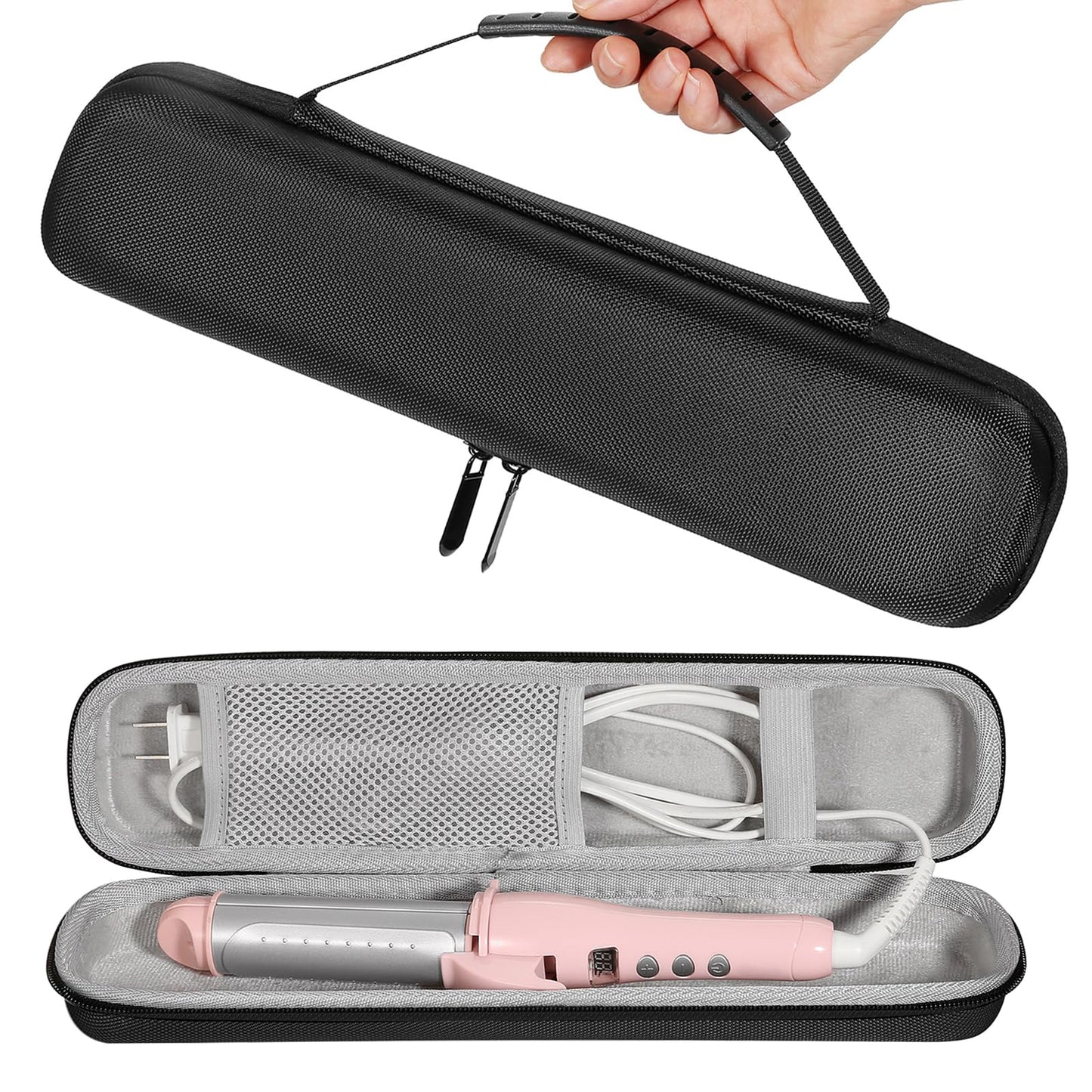 ZbFwmx Travel Case for Hair Straightener Bag Hot Tools Curling Iron Travel Straightener Case Electric Hot Comb Flat Iron Hair Straight Styler (Only Beauty & Personal Care ZbFwmx