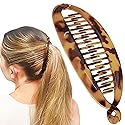 Camila Paris CP1578 French Large Banana Clip Hair Comb, Classic Banana Clips Hair for Thick Hair Ponytail Holder Interlocking Styling Clips for Women Beauty & Personal Care Camila