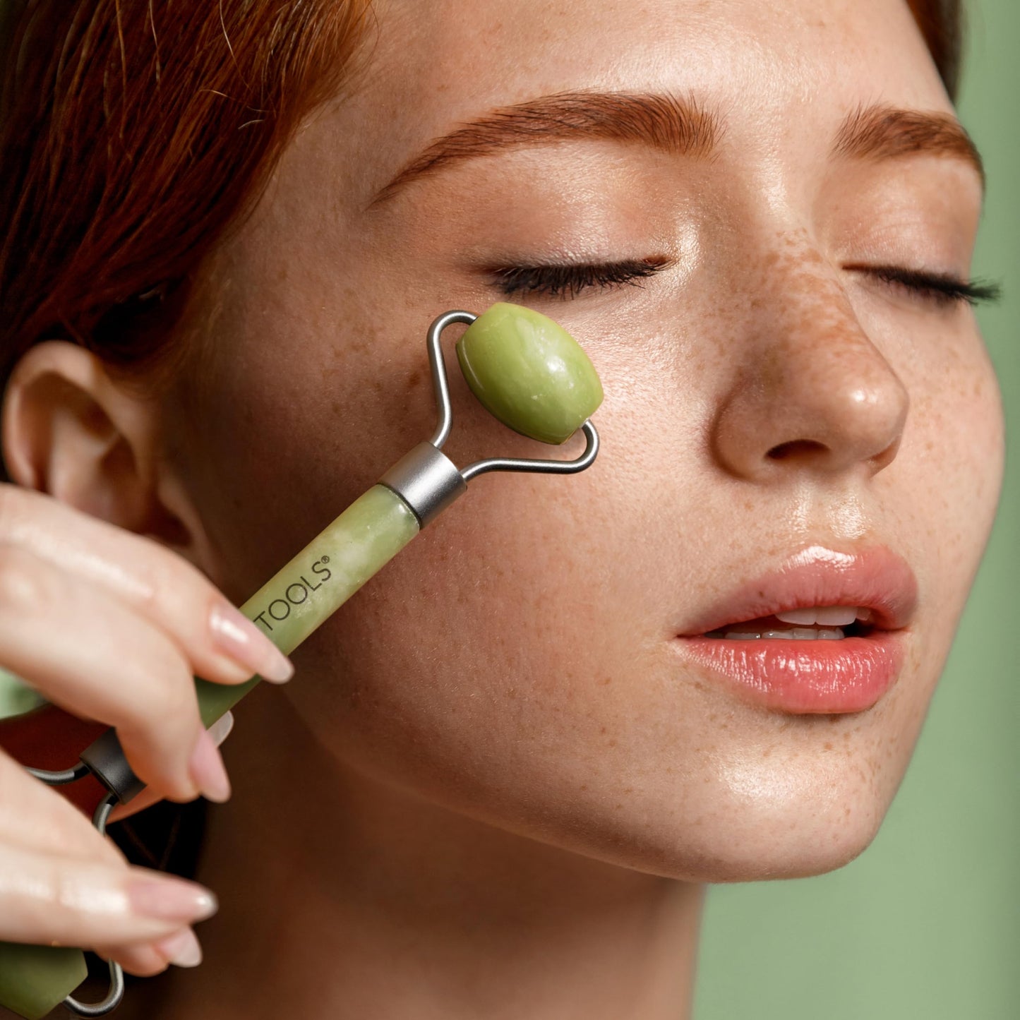 Ecotools Jade Face & Under Eye Roller For Smoothing & De-Puffing Beauty & Personal Care EcoTools