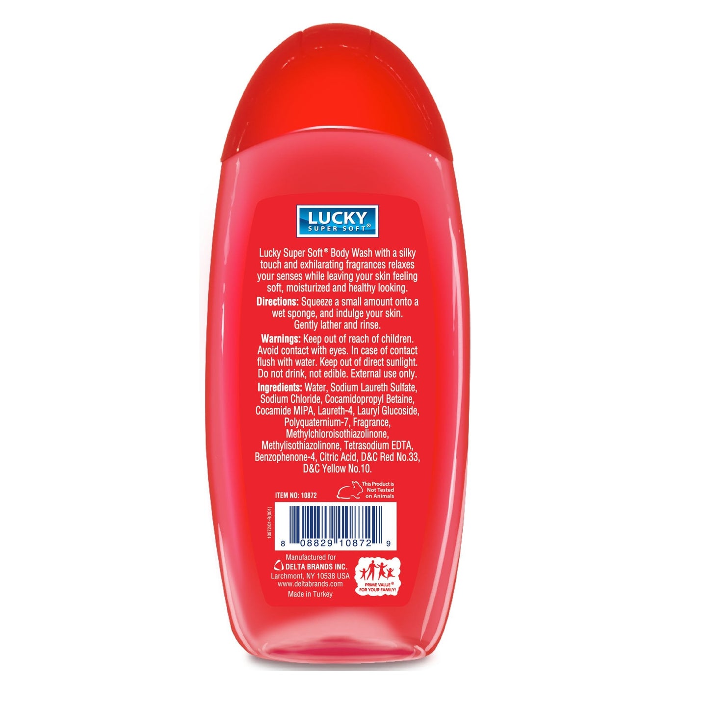 Lucky Super Soft Peach & Pomegranate Body Wash, 16 Fluid Ounce Beauty & Personal Care Lucky Super Soft