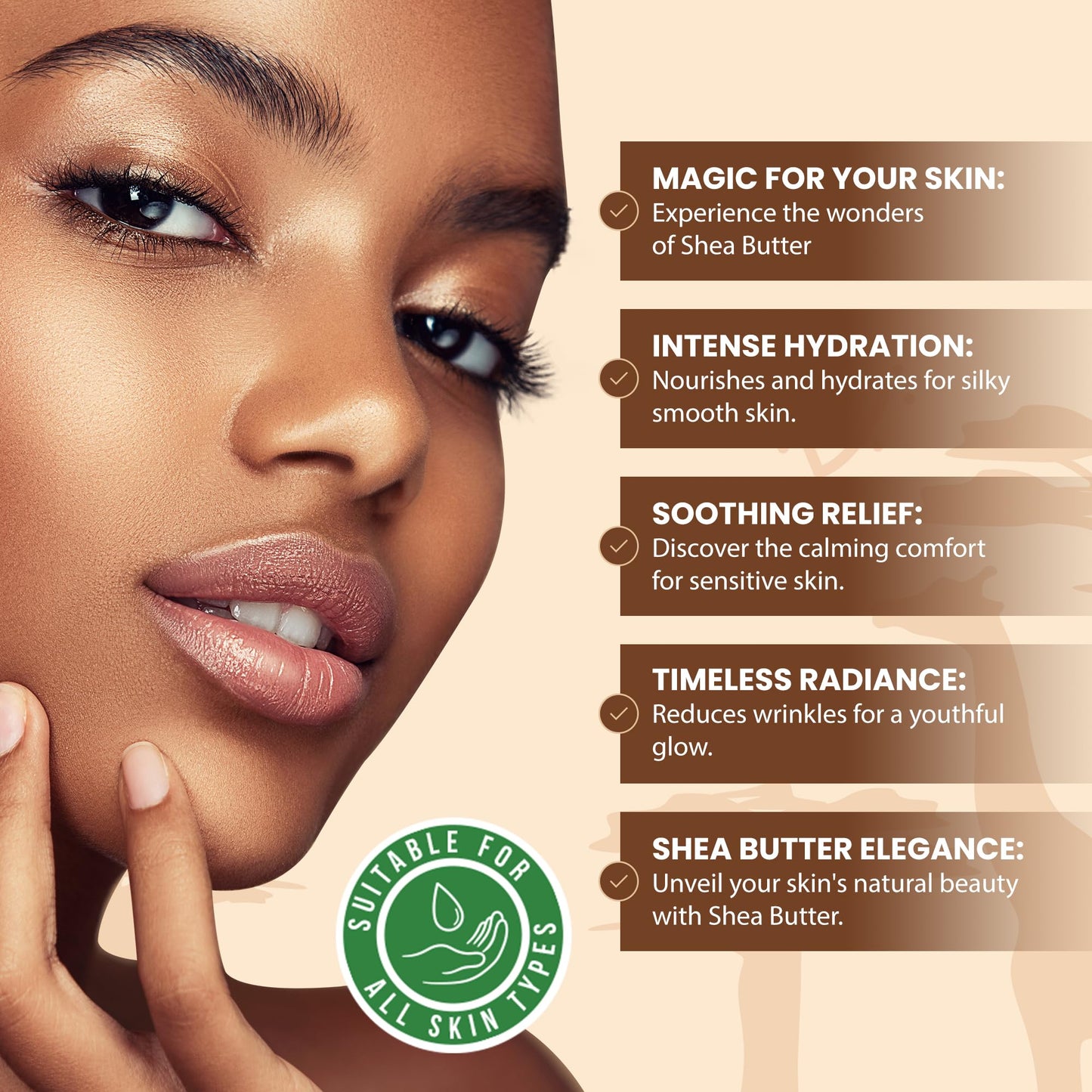 Plant Guru Raw African Shea Butter 3 lbs. Bulk 100% Pure Natural Unrefined IVORY Grade A - Ideal Moisturizer For Dry Skin, Body, Face And Hair Growth Beauty & Personal Care Plant Guru