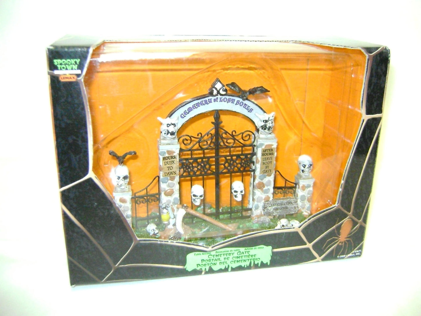 Lemax 83675 Cemetery Gate Table Accent Halloween Decor Decoration New Beauty and Personal Care Lemax