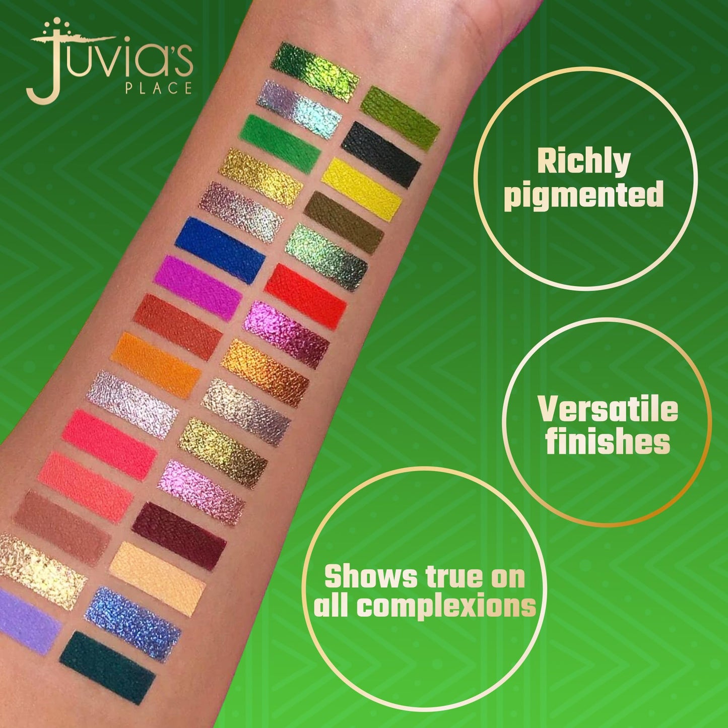 Juvia's Place Culture 2 - Eye Shadow Palette 30 Colors, Long Lasting High Pigment Rich Glitter Natural Smoky Tones Matte Brown Neutral & Shimmering… Beauty & Personal Care Juvia's Place