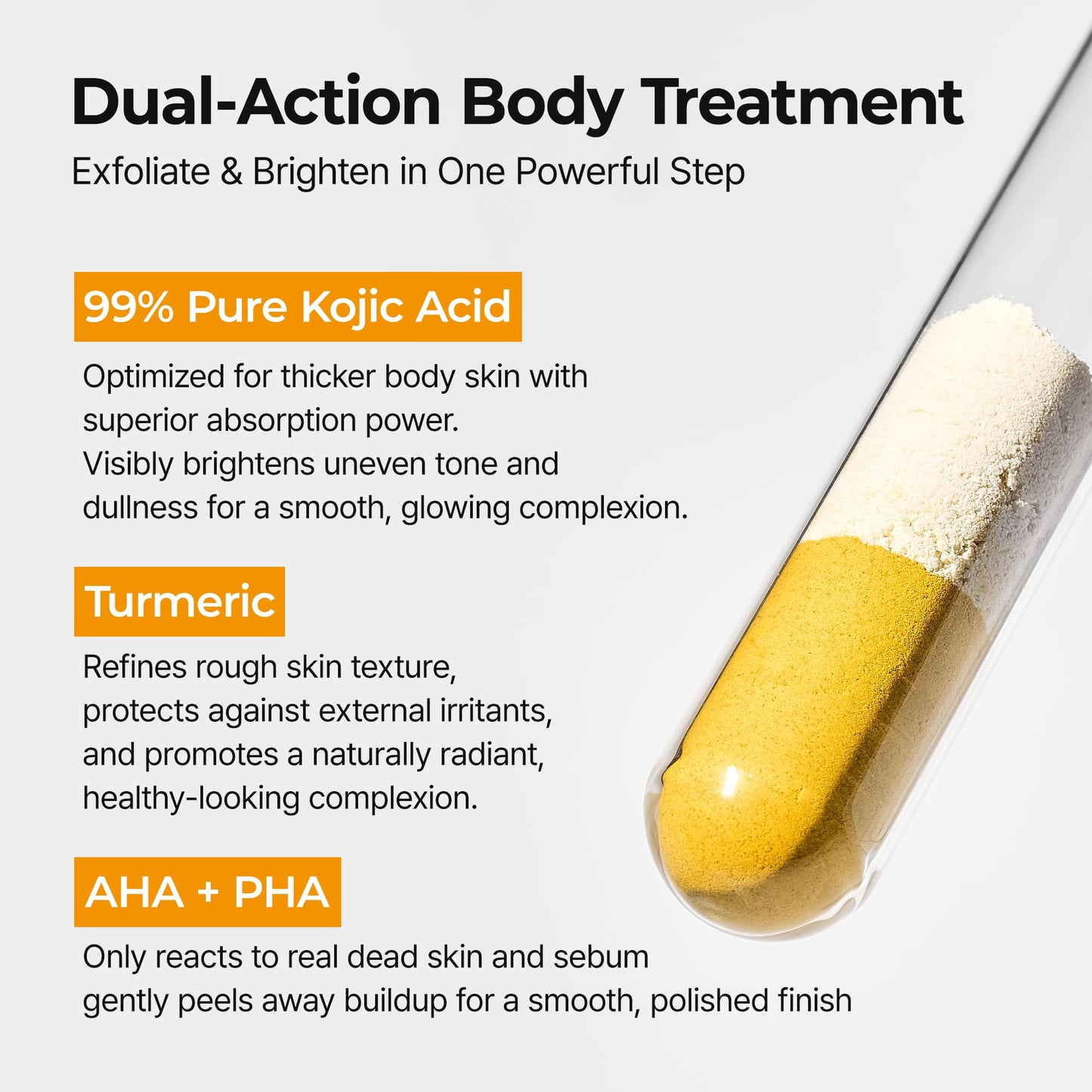 Dr.Melaxin Peel Shot Kojic Acid Turmeric Body Exfoliator Spray 6.76 fl.oz - AHA PHA Niacinamide Body Scrub for KP Bumps, Dark Spots, Uneven Skin Tone Beauty and Personal Care Dr.Melaxin