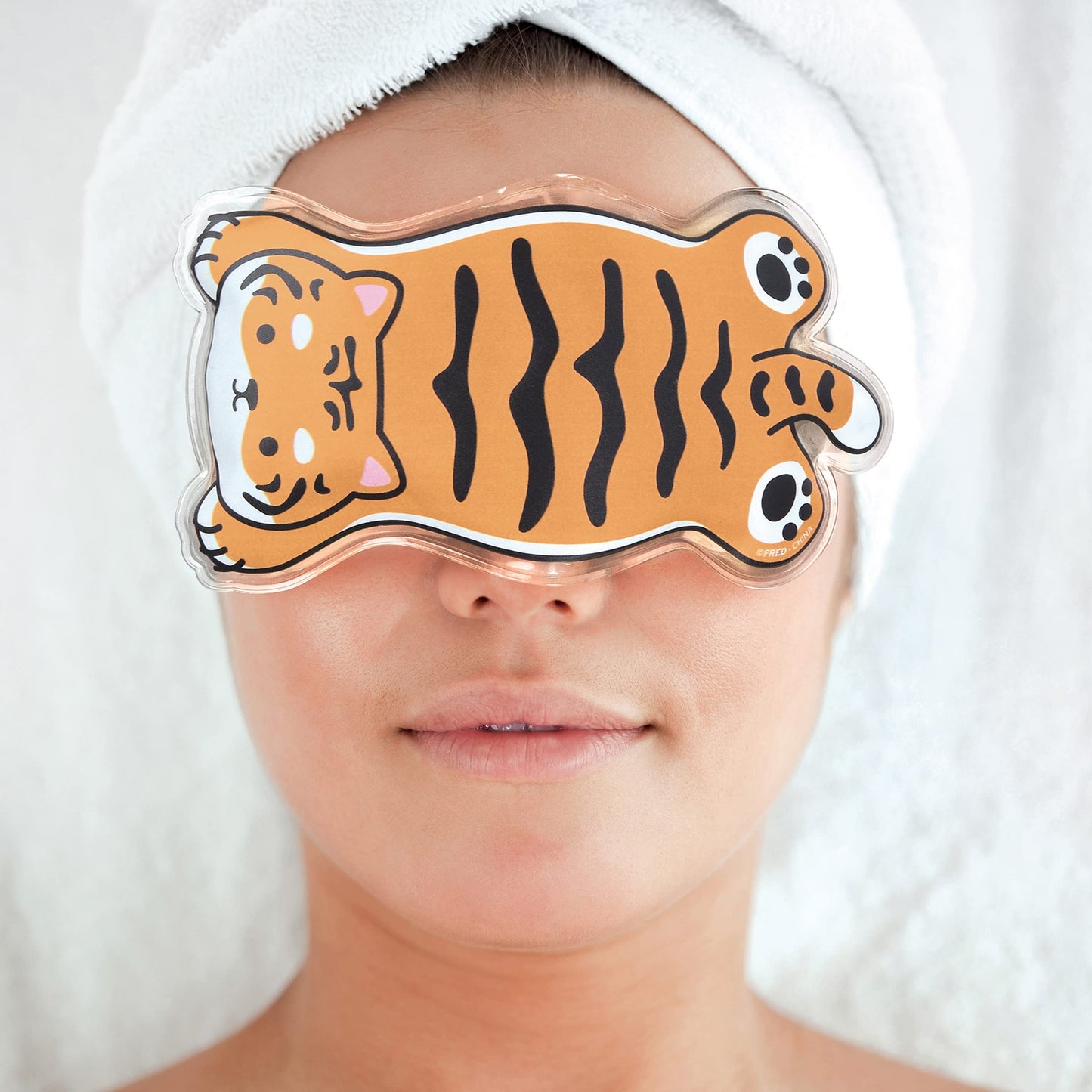 Genuine Fred Chill Out Eye Mask, Tiger Rug Beauty & Personal Care Genuine Fred