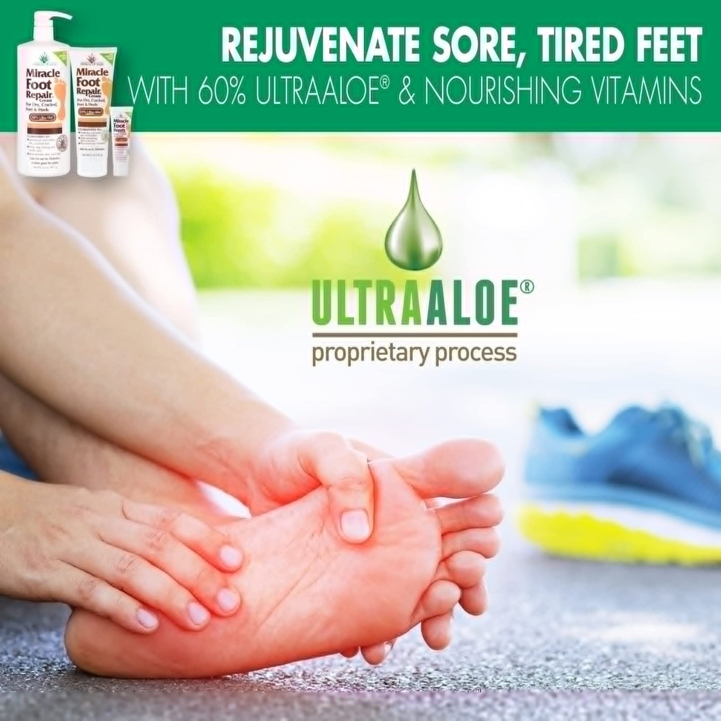 Miracle of Aloe 3-pack Assortment, includes 1 ounce tubes each of Miracle Foot Repair, Miracle Hand Repair and Aloe All Over Beauty & Personal Care Miracle of Aloe
