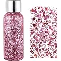 MAEPEOR Chunky Face Body Glitter Gel 19 Colors Mermaid Sequins Holographic Body Glitter Gel Long-Lasting Festival Makeup Glitter Paint for Face Body Beauty & Personal Care MAEPEOR