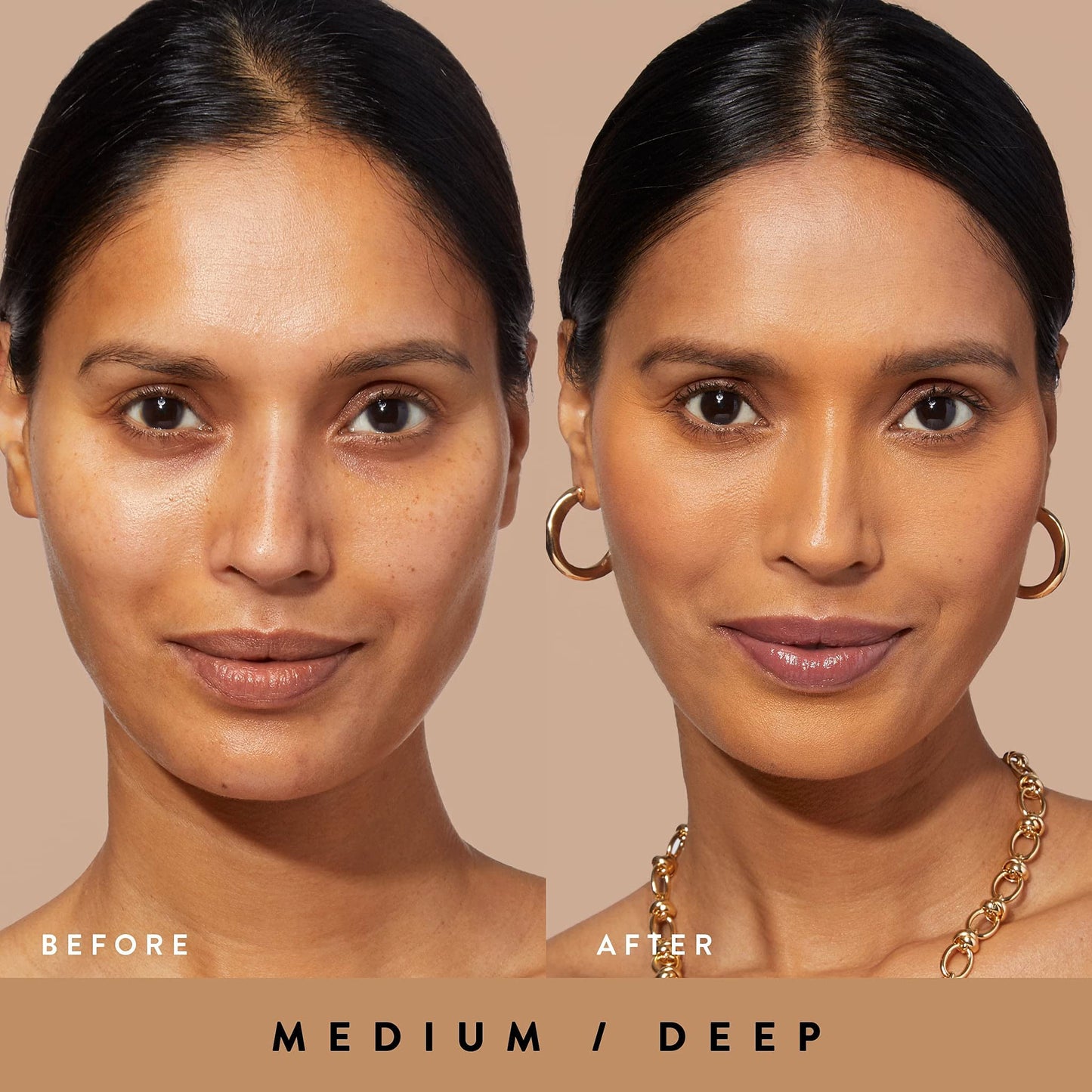 LAURA GELLER NEW YORK Quench-n-Tint Hydrating Foundation - Medium/Deep - Sheer to Light Buildable Coverage - Natural Glow Finish - Lightweight Formula Beauty & Personal Care LAURA GELLER NEW YORK