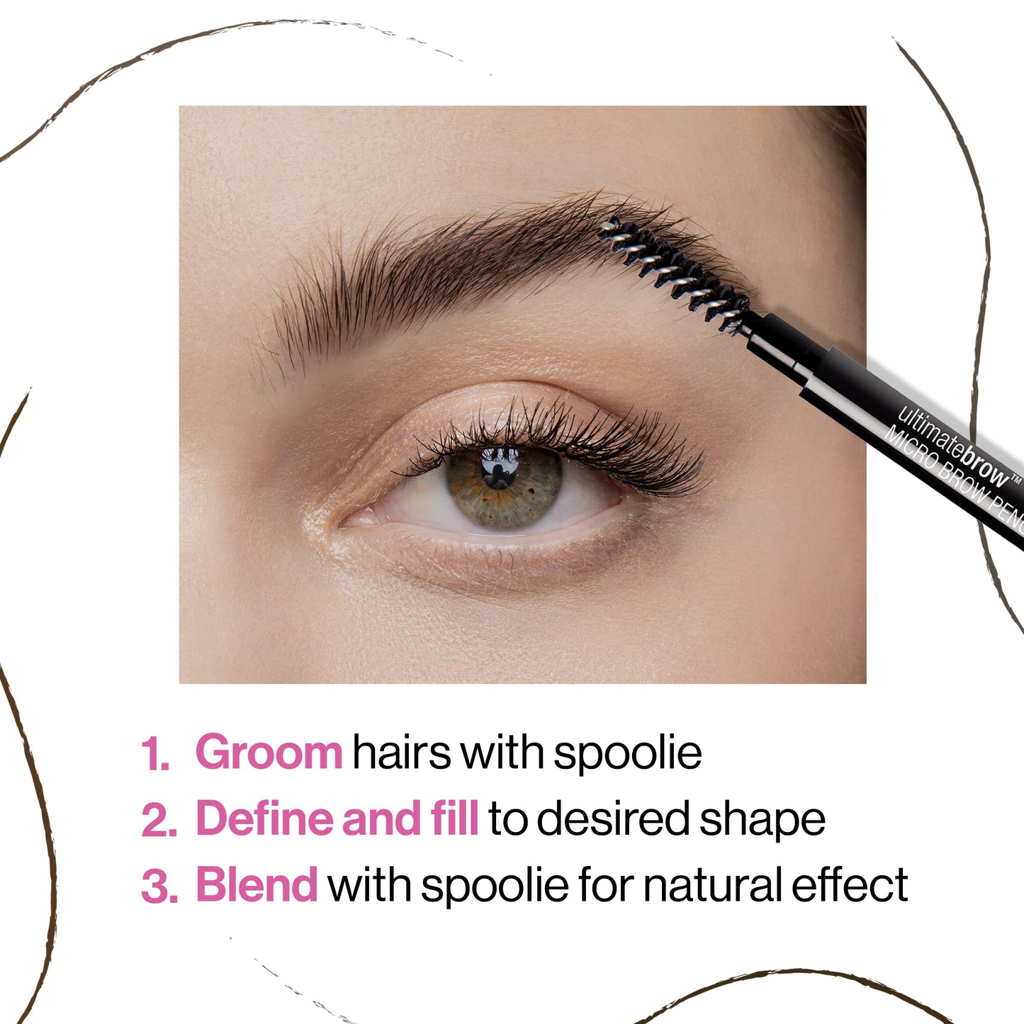 Wet n Wild Ultimate Brow Micro Eyebrow Retractable Pencil, Soft Brown, Ultra Fine 1.5mm Tip, Draws Tiny Brow Hairs Beauty & Personal Care wet n wild