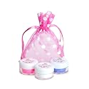 Ecoprincess Body Glitter Set, 3 Colors - Rosy Pink/Party Purple/White Sparkly Beauty & Personal Care Ecoprincess
