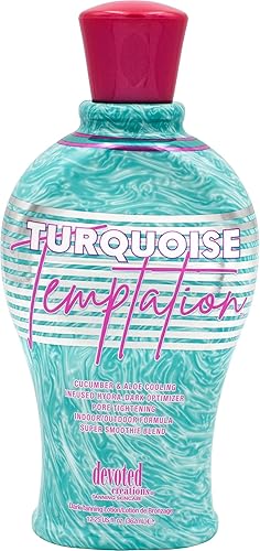Devoted Creations Turquoise Temptation Indoor and Outdoor Tanning Lotion 12.25 oz Beauty & Personal Care Devoted Creations