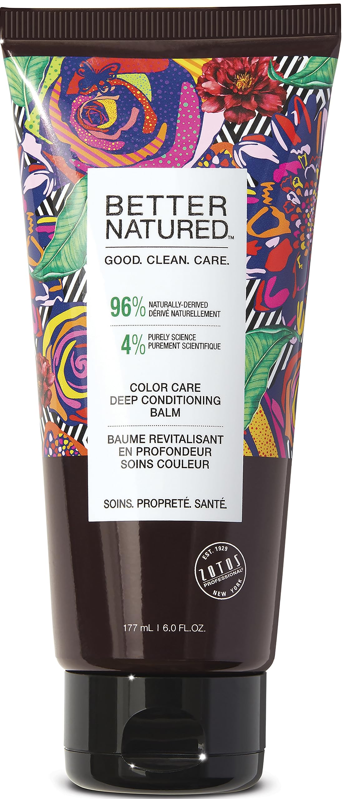 Better Natured Color Care Deep Conditioning Balm for Color Treated Hair with Coconut, Tahitian Palm and White Orchid, 6 Fl Oz Beauty & Personal Care Better Natured