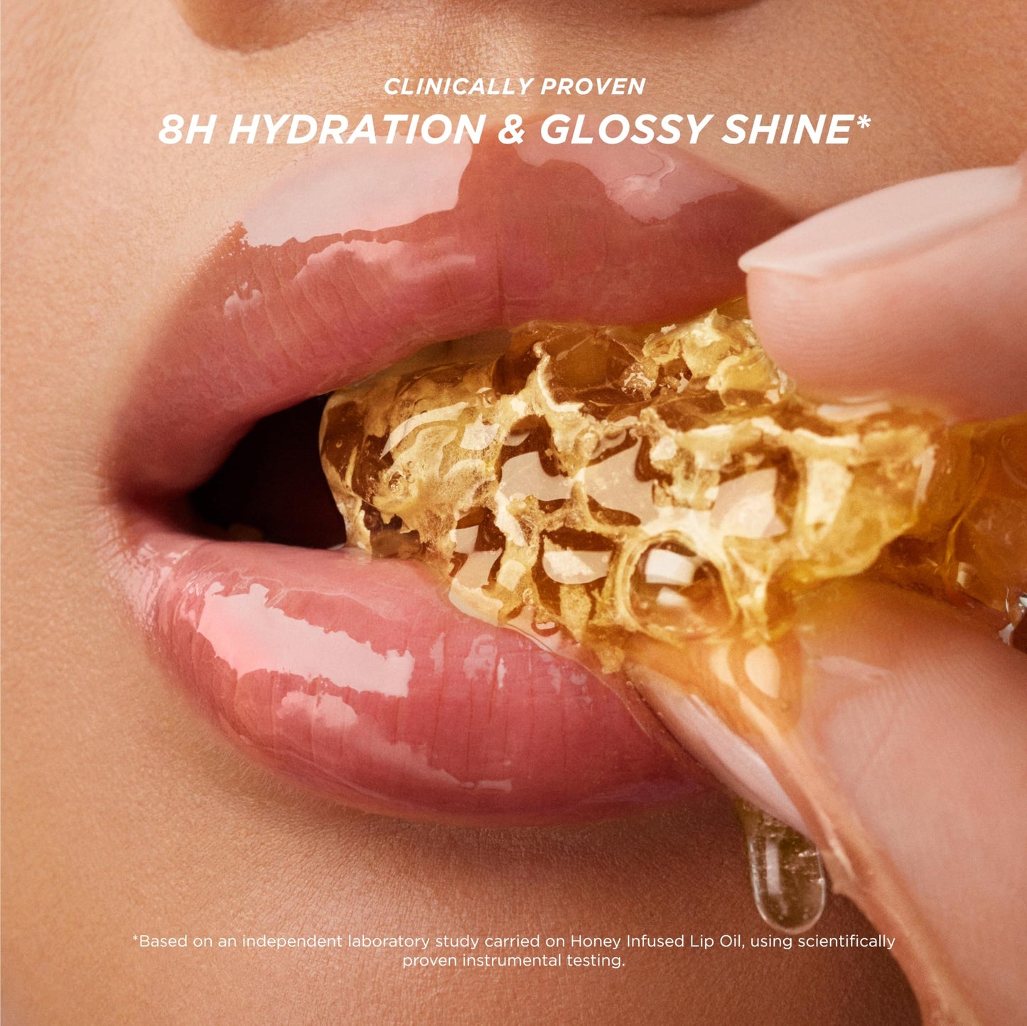 Gisou Honey Infused Lip Oil - Hydrating & Glossy Lip Oil with Jojoba Seed Oil, Non-Sticky Shine, Fresh Honey, 0.27 Fl Oz Beauty and Personal Care Gisou