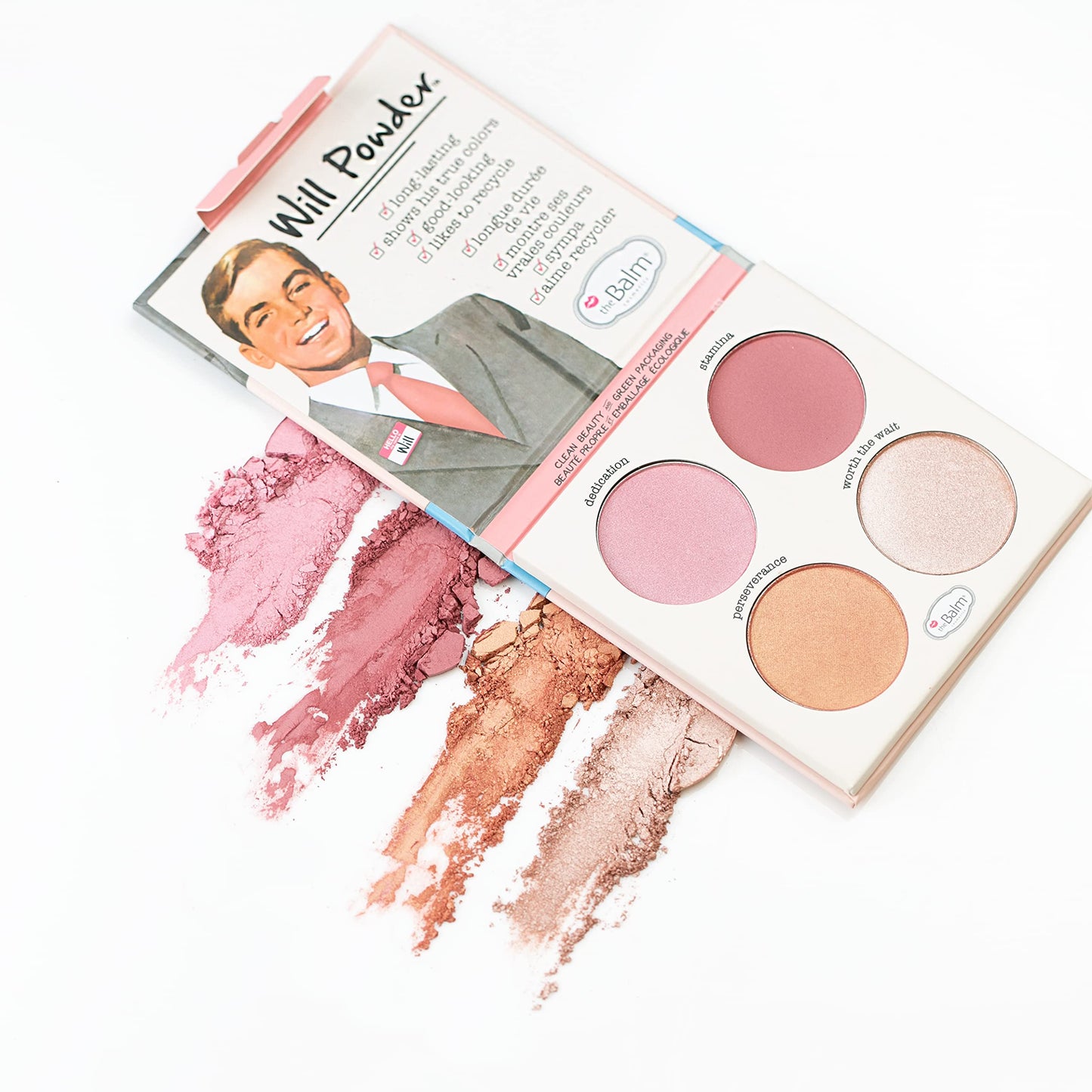 theBalm theBalm Will Powder Blush Quad, 1 ct. Beauty & Personal Care theBalm