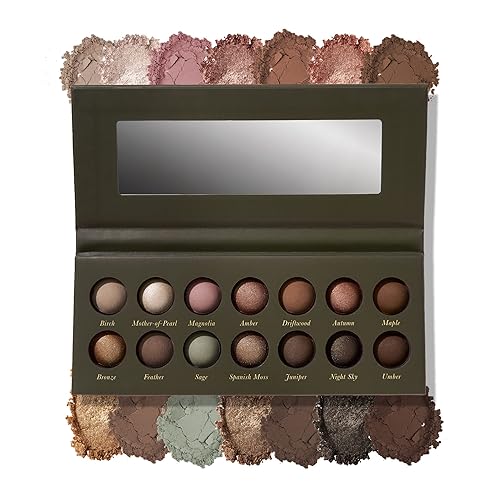 LAURA GELLER NEW YORK The Delectables Earthy Essentials Baked Eyeshadow Palette | 14 Pigmented Eyeshadows Blendable Natural Look Beauty & Personal Care LAURA GELLER NEW YORK