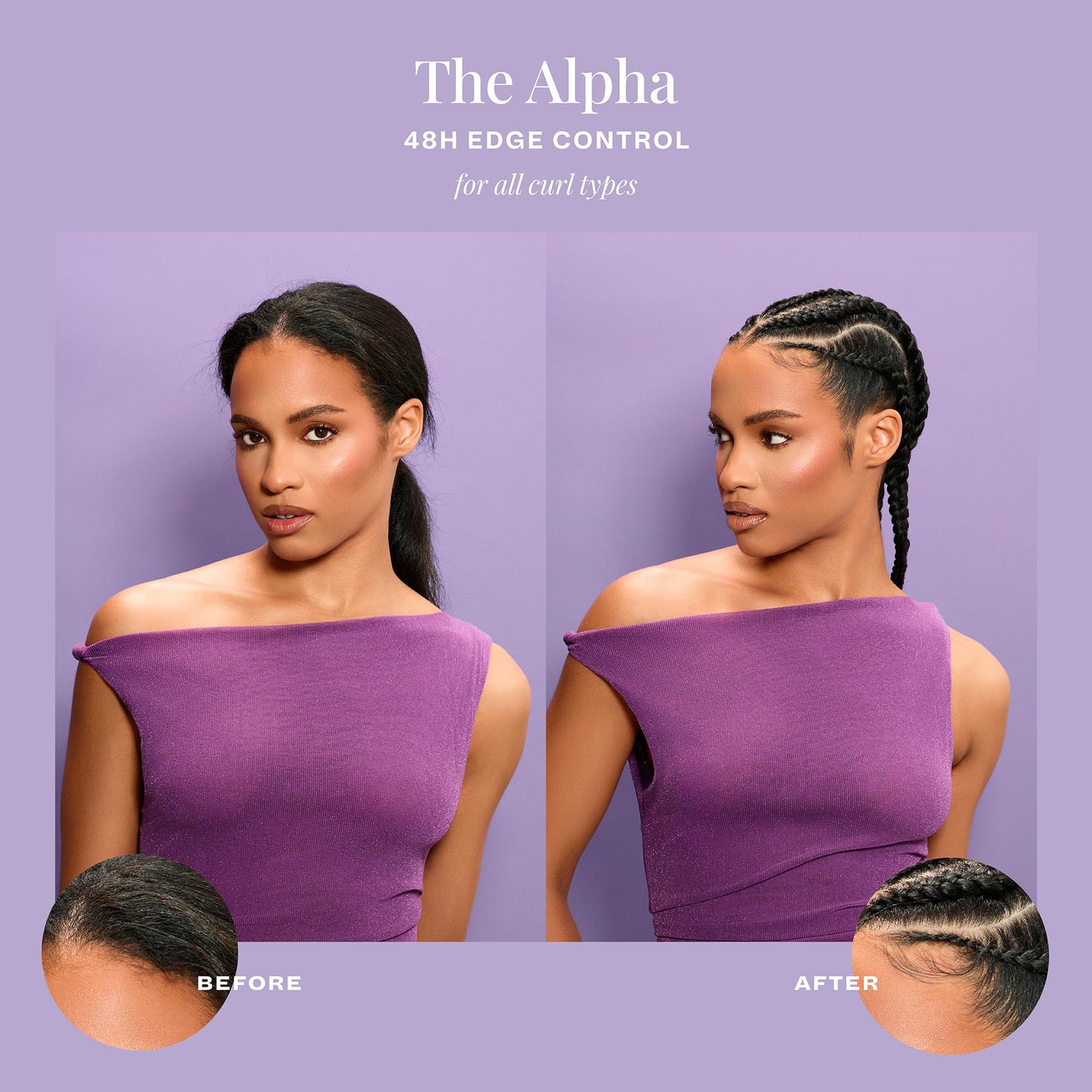 The Mane Choice The Alpha 48H Edge Control, 2 Oz, Smoothes & Nourishes Edges, Hair Gel for Coily, Wavy & Curly Hair, Infused with Pro-Vitamin B5, Aloe Beauty & Personal Care The Mane Choice