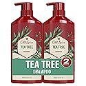 Old Spice Tea Tree Shampoo for Men, Healthier, Fuller, More Moisturized Looking Hair, 21.9 Fl Oz Each, Twin Pack Beauty & Personal Care Old Spice