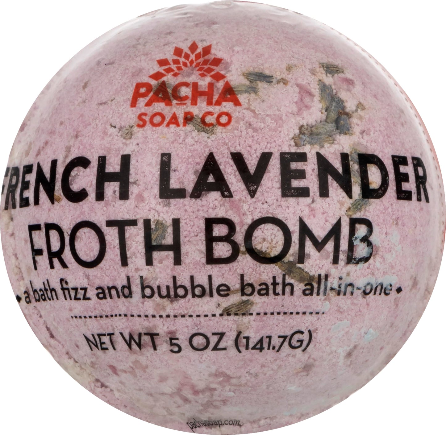 Pacha Soap French Lavender Round Froth Bomb, 5 Oz Beauty & Personal Care Pacha Soap Co