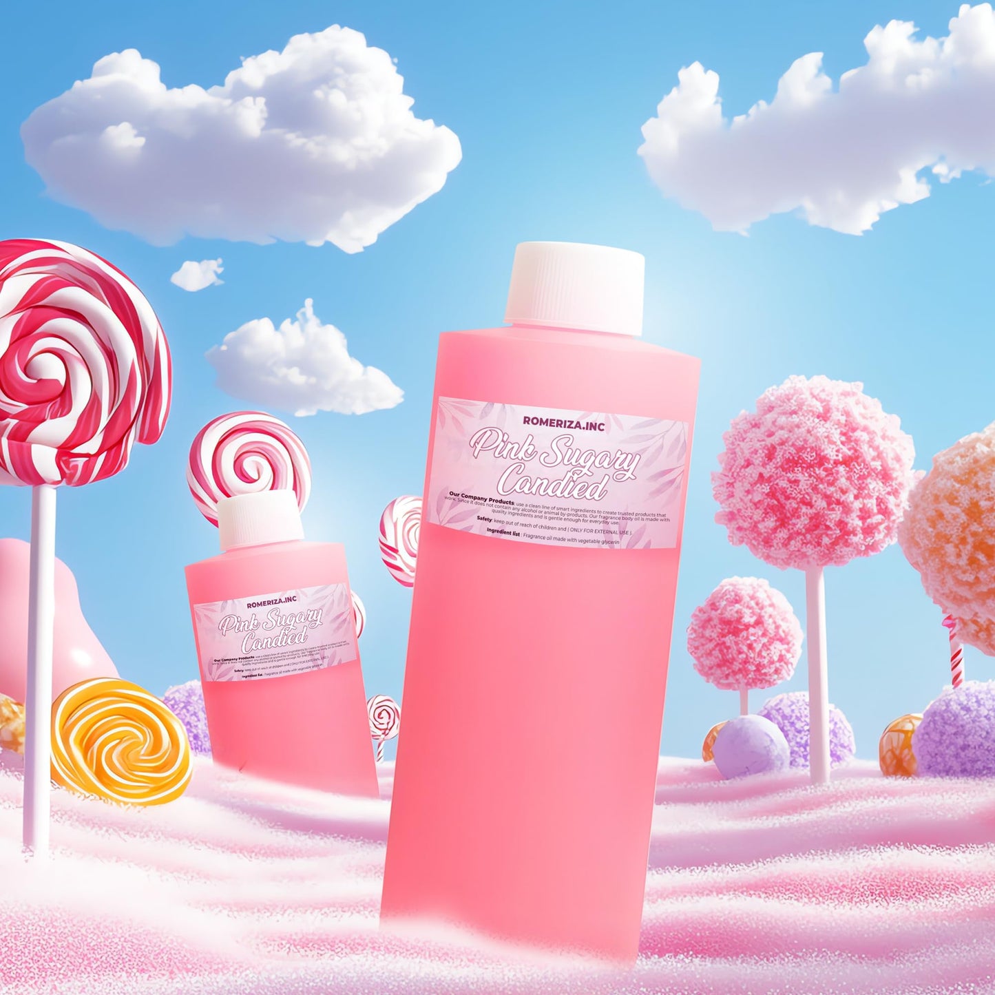 Pink Sugary Candied Fragrance Body Oil - Luxury Scented Body Oil Perfume- Women Natural Scented Oil - Long Lasting Perfume - Uncut Fragrance Oil in Beauty & Personal Care Onisavings