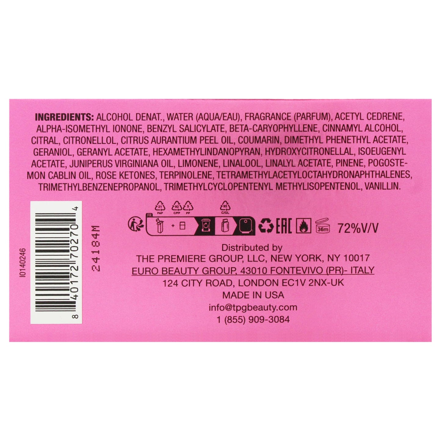 Bebe Luxe Wild(W) Edp Sp 3.4Oz(Li Free) Beauty & Personal Care bebe