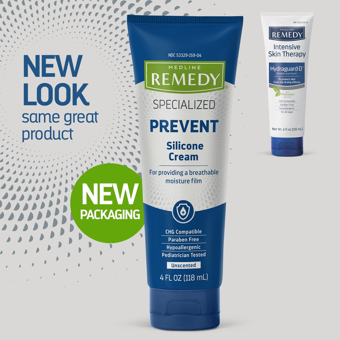 Medline Remedy Specialized Silicone Cream, Unscented (4 fl oz), Gentle Breathable Film for All Ages, Paraben-free and Hypoallergenic Skin Care Beauty & Personal Care Medline Remedy
