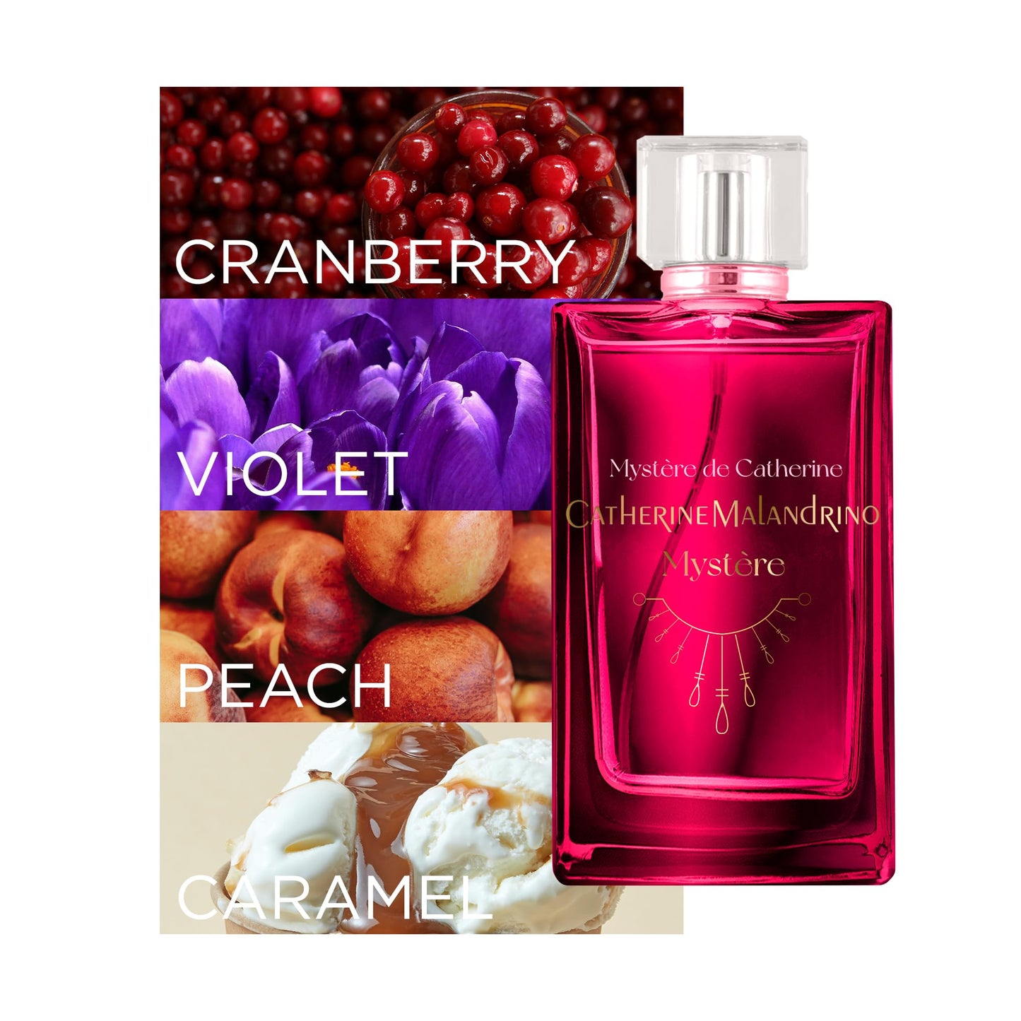Catherine Malandrino Mystere Eau de Parfum 3 Piece Gift Set for Her Beauty & Personal Care Catherine Malandrino