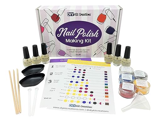 DIY Kit Creations: DIY Nail Polish Making Kit Beauty & Personal Care DIY Kit Creations