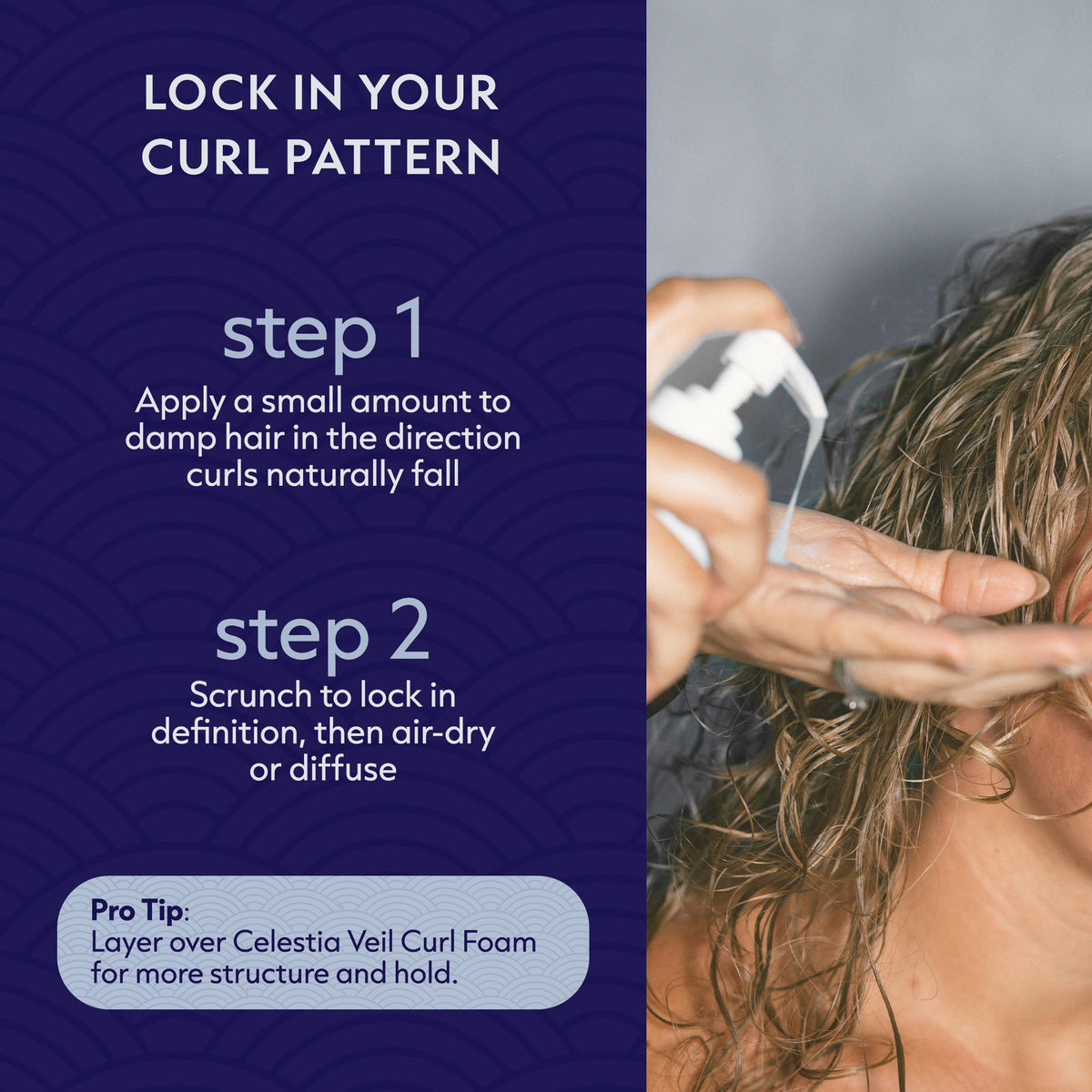 NAVY Celestia Halo Curl Gel with Aloe and Jojoba, 13.5 oz