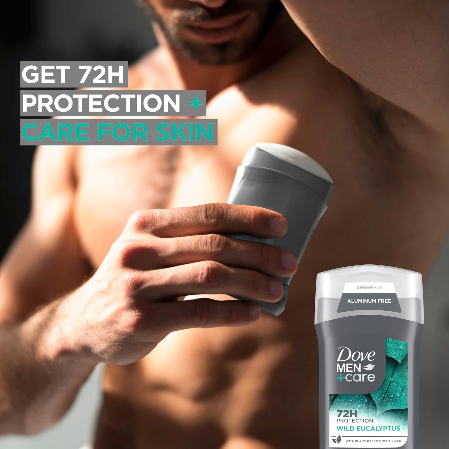 DOVE MEN + CARE Aluminum Free 3 Pack Wild Eucalyptus Deodorant for Men 3 oz Beauty and Personal Care DOVE MEN + CARE