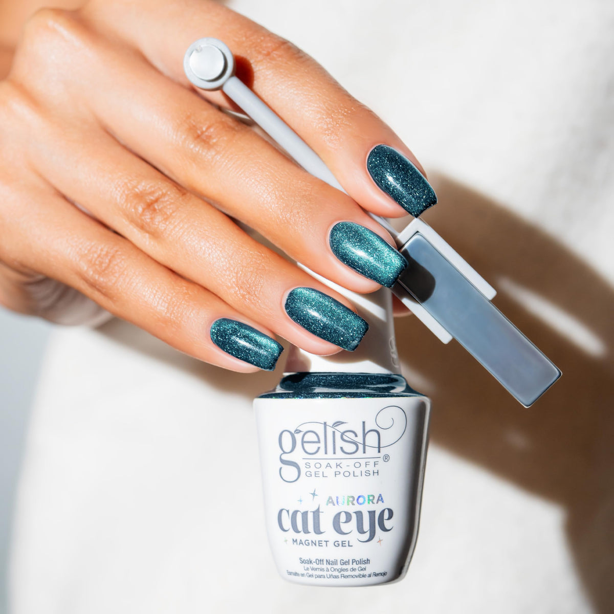 Gelish Aurora Cat Eye Reflective Magnet Gel Polish - Come Sky with Me, 15mL